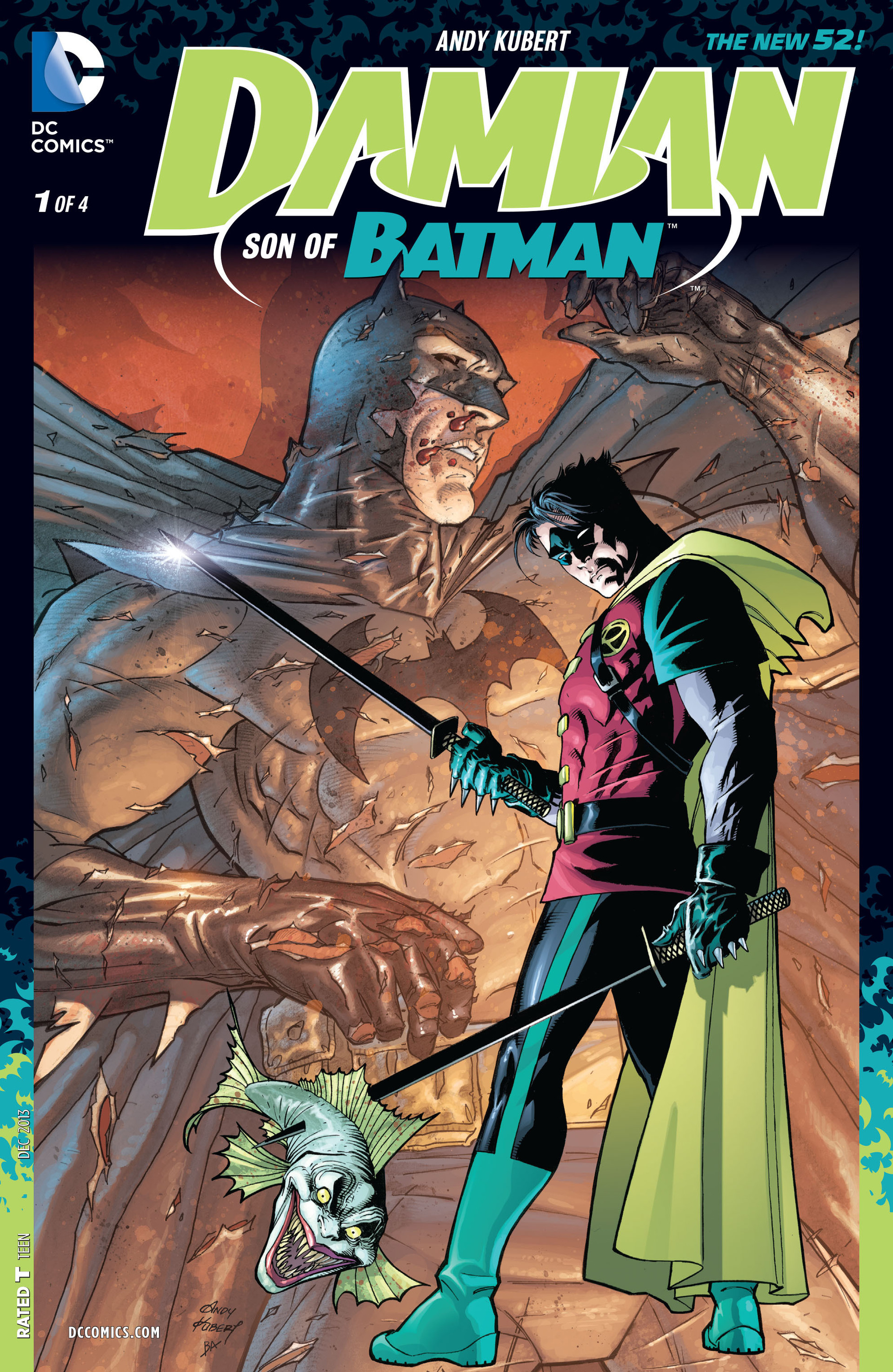 Read online Damian: Son of Batman comic -  Issue #1 - 1