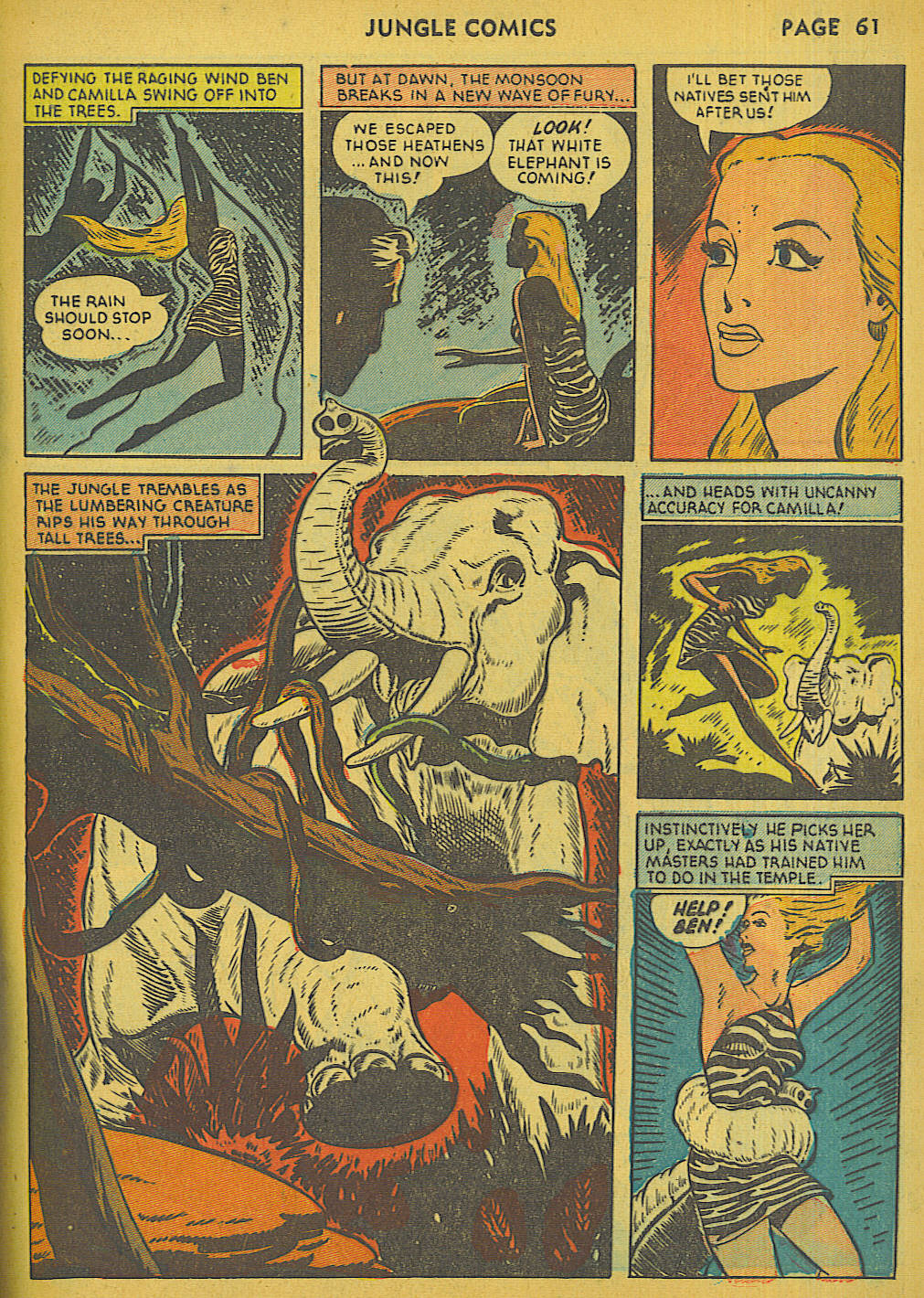 Read online Jungle Comics comic -  Issue #30 - 65