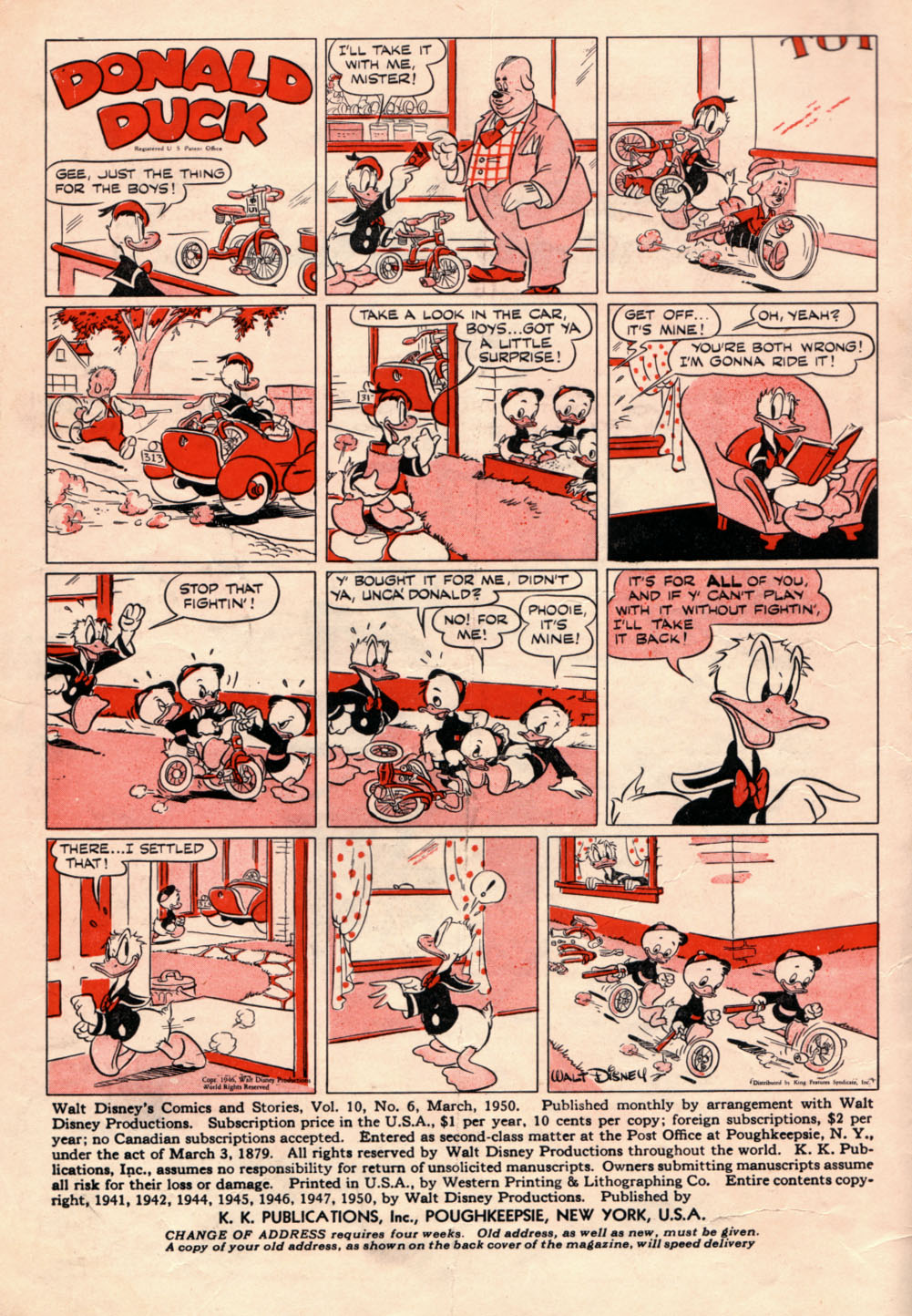 Walt Disney's Comics and Stories issue 114 - Page 2