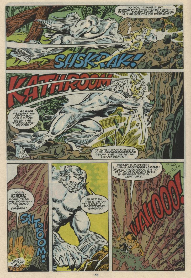 Read online Alpha Flight (1983) comic -  Issue #66 - 17