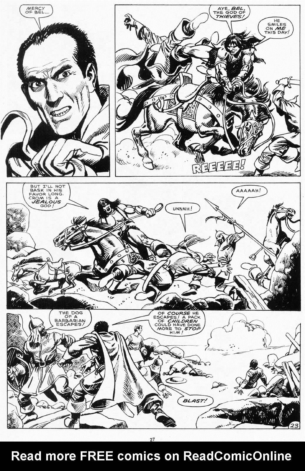 The Savage Sword Of Conan issue 156 - Page 27