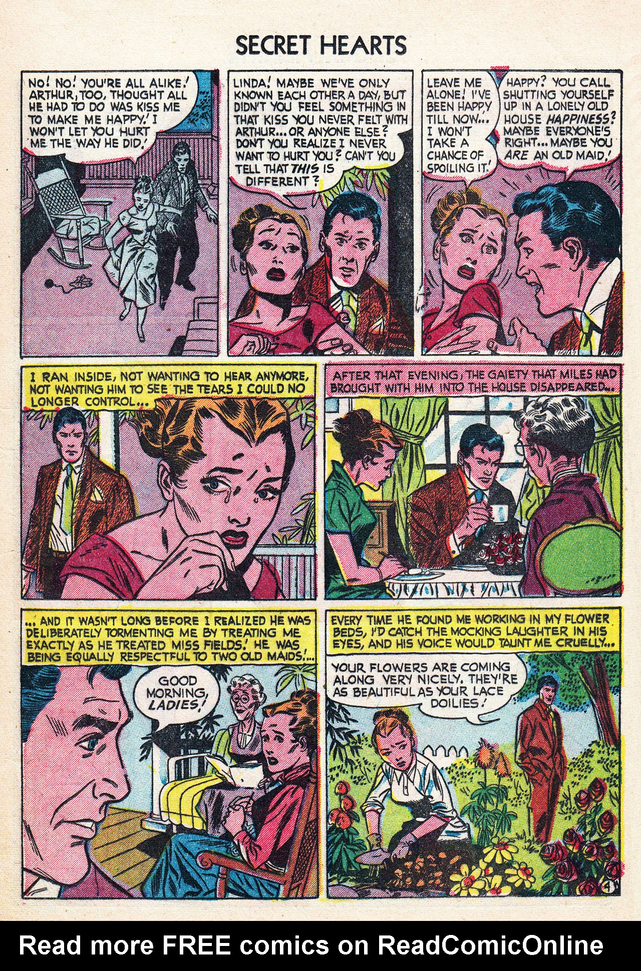 Read online Secret Hearts comic -  Issue #24 - 21