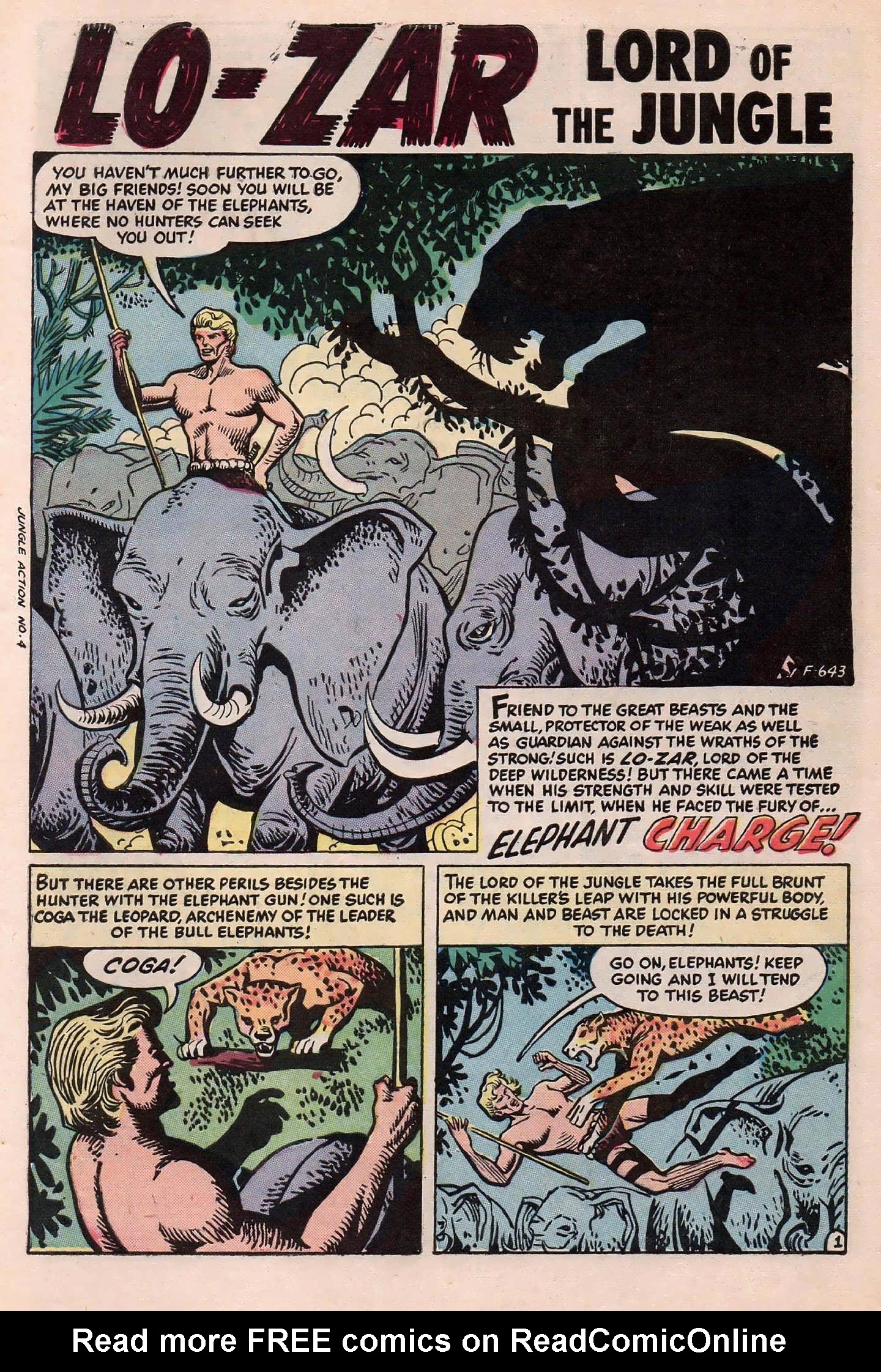 Read online Jungle Action (1954) comic -  Issue #4 - 3