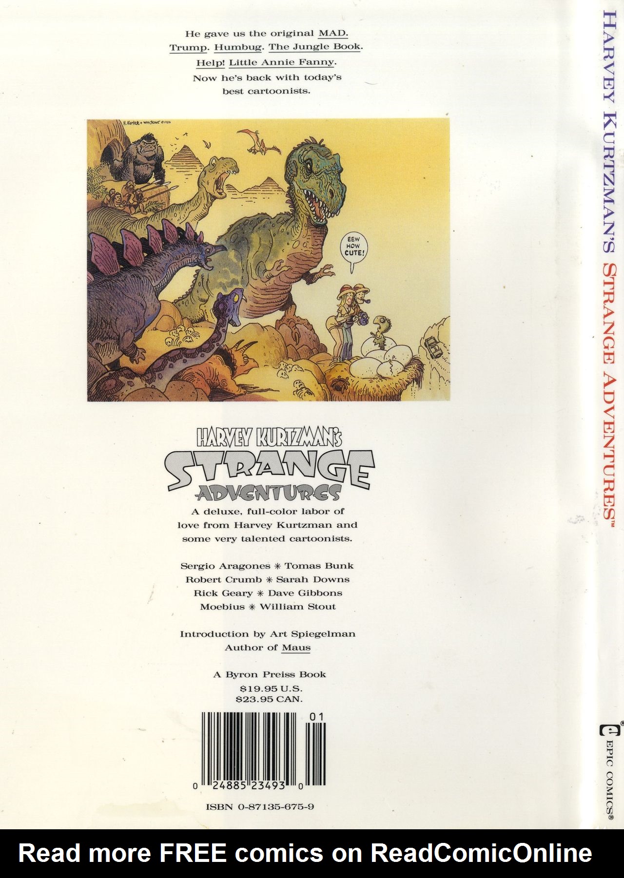 Read online Harvey Kurtzman's Strange Adventures comic -  Issue # TPB - 77