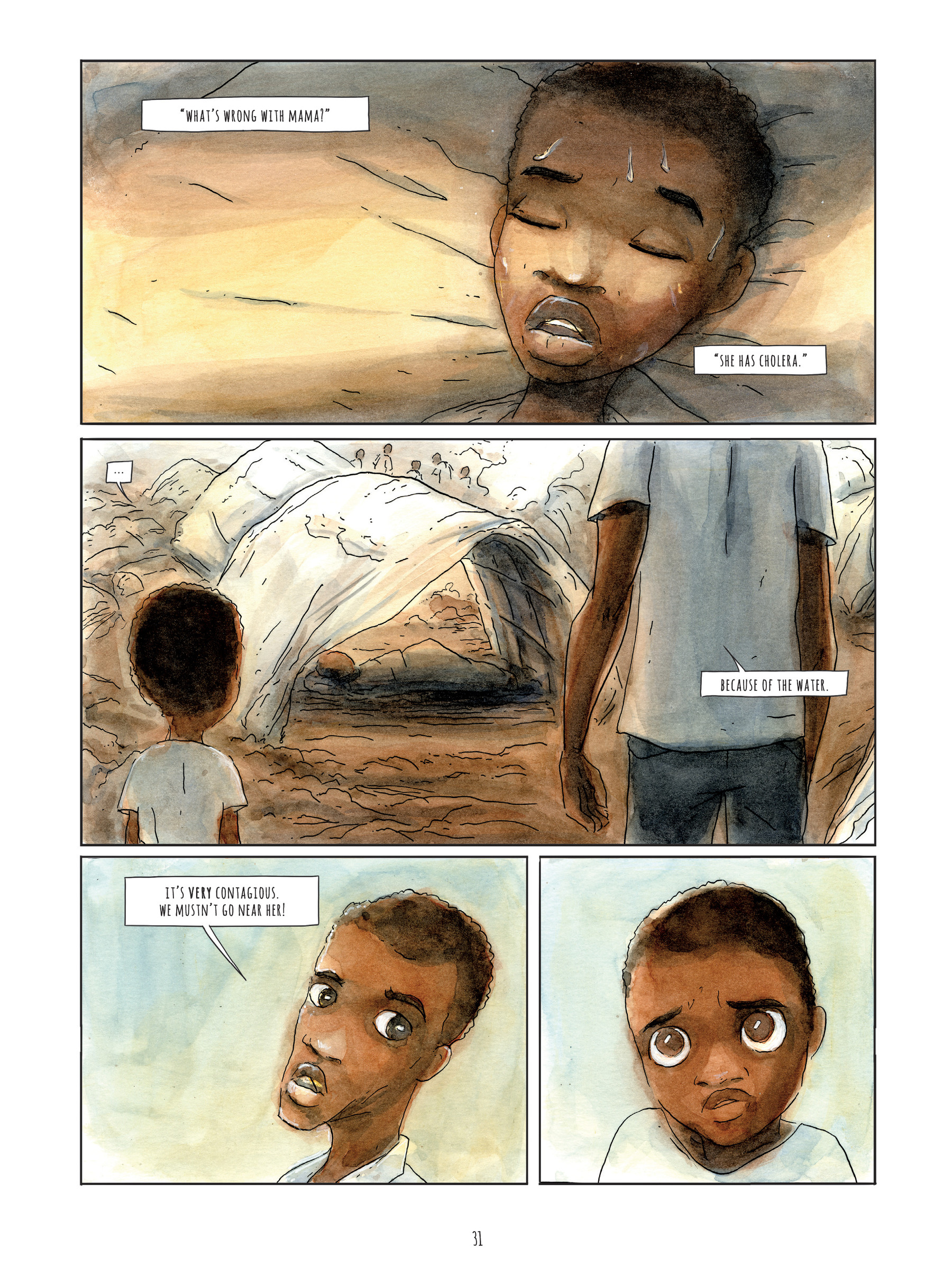 Read online Alice on the Run: One Child's Journey Through the Rwandan Civil War comic -  Issue # TPB - 30