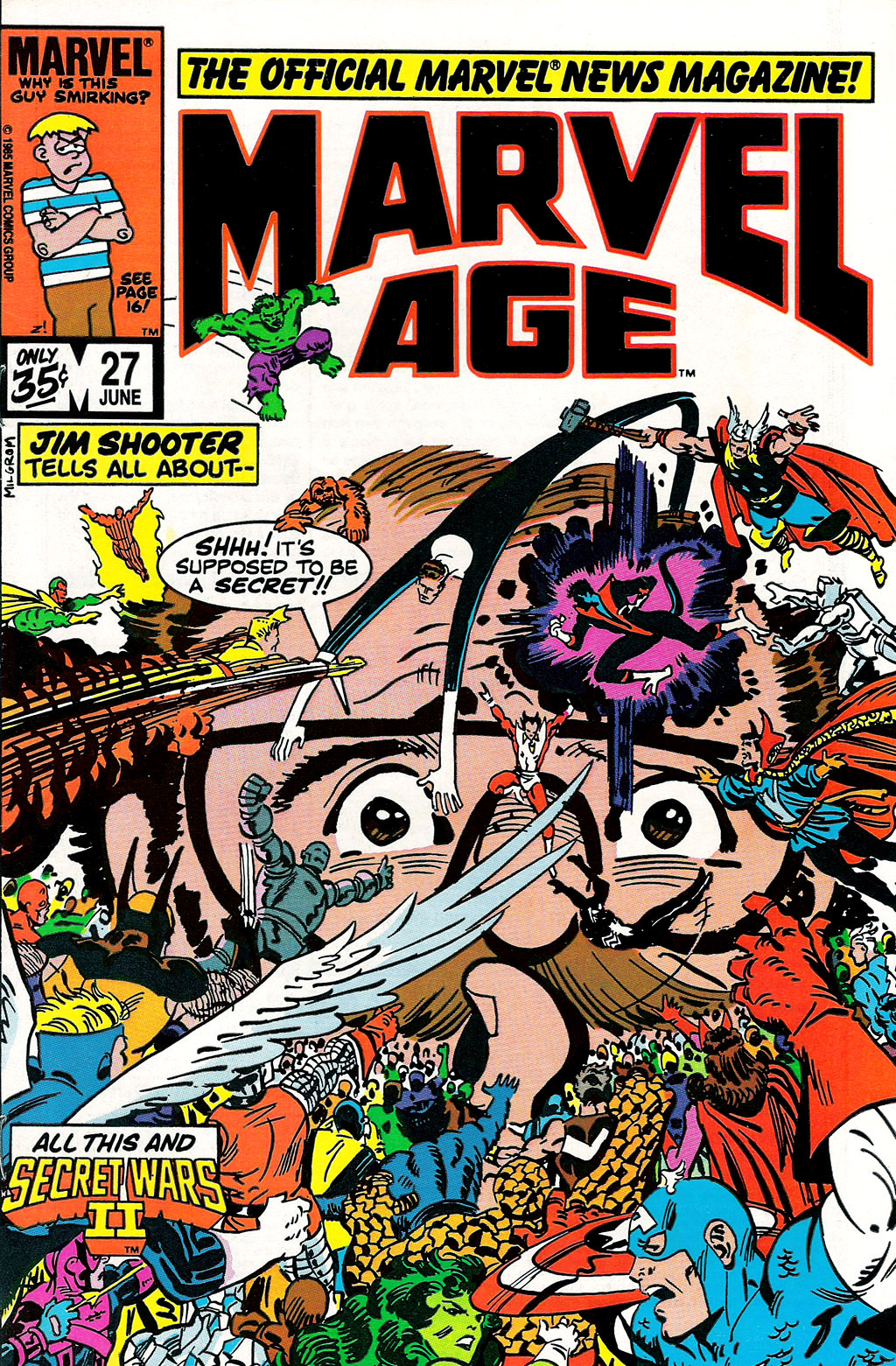 Read online Marvel Age comic -  Issue #27 - 1