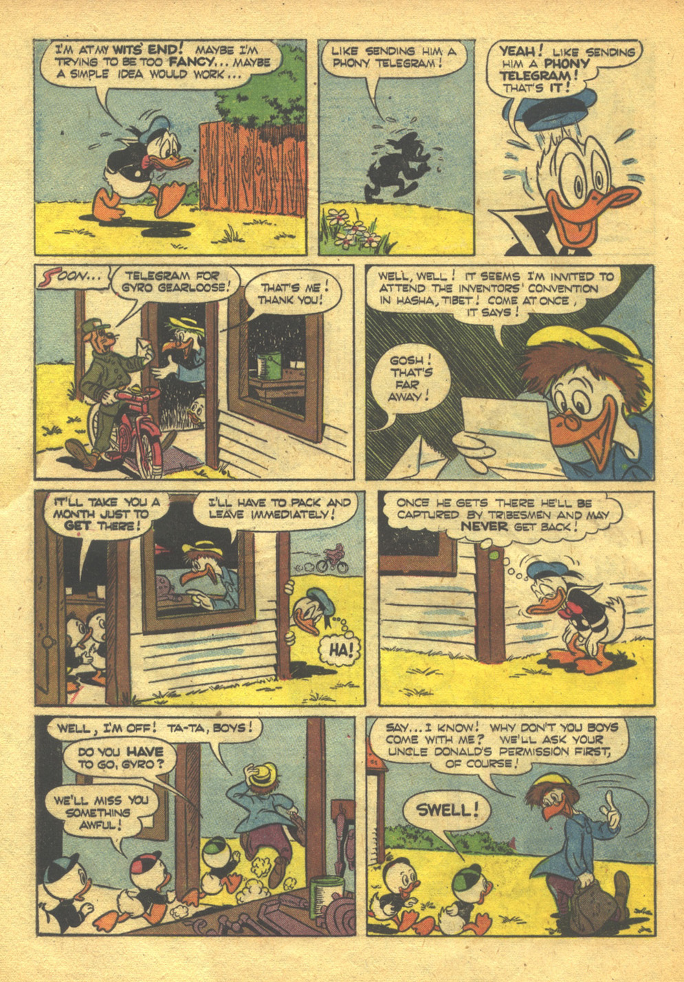 Read online Walt Disney's Donald Duck (1952) comic -  Issue #37 - 32
