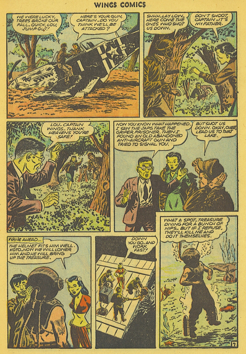 Read online Wings Comics comic -  Issue #67 - 9