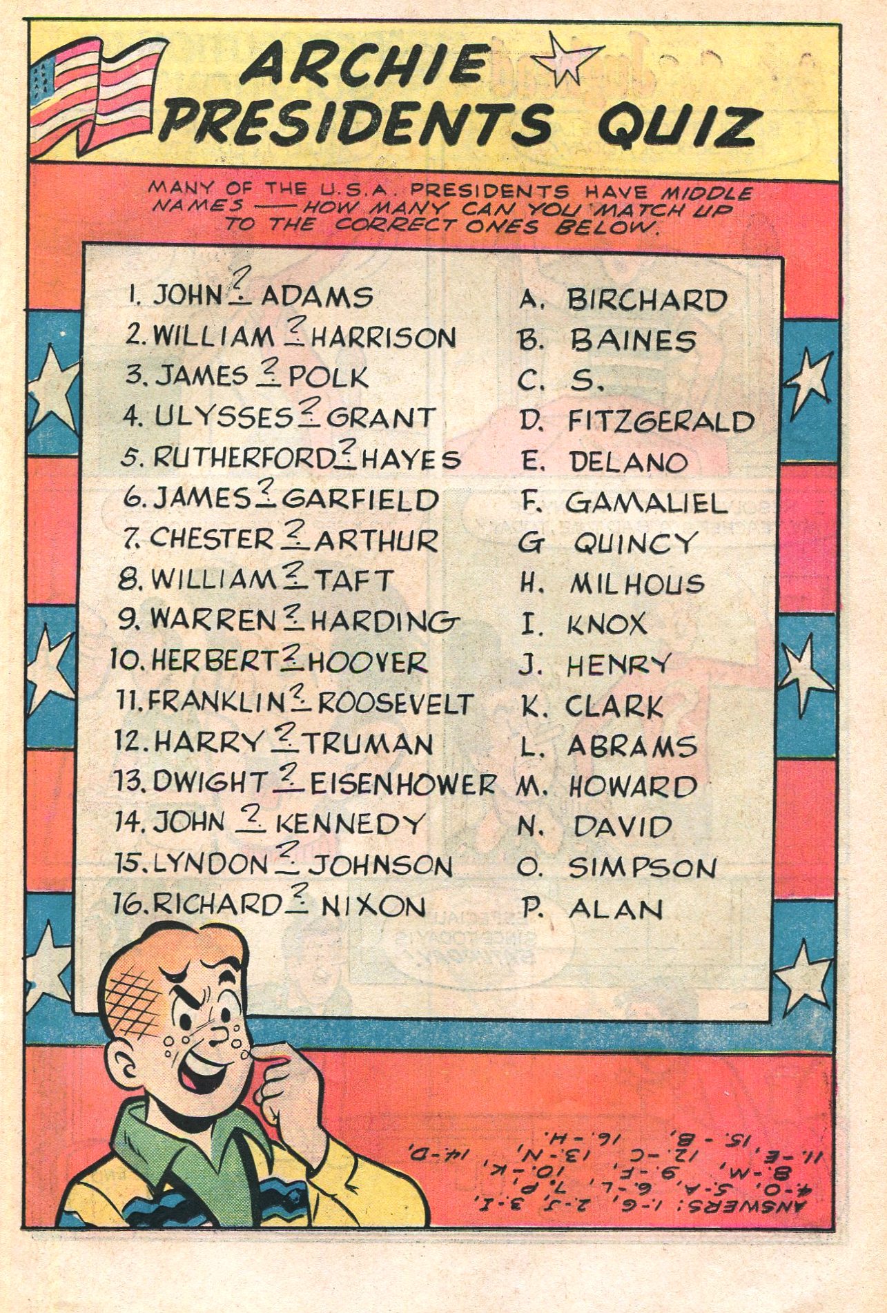 Read online Archie's Joke Book Magazine comic -  Issue #219 - 15