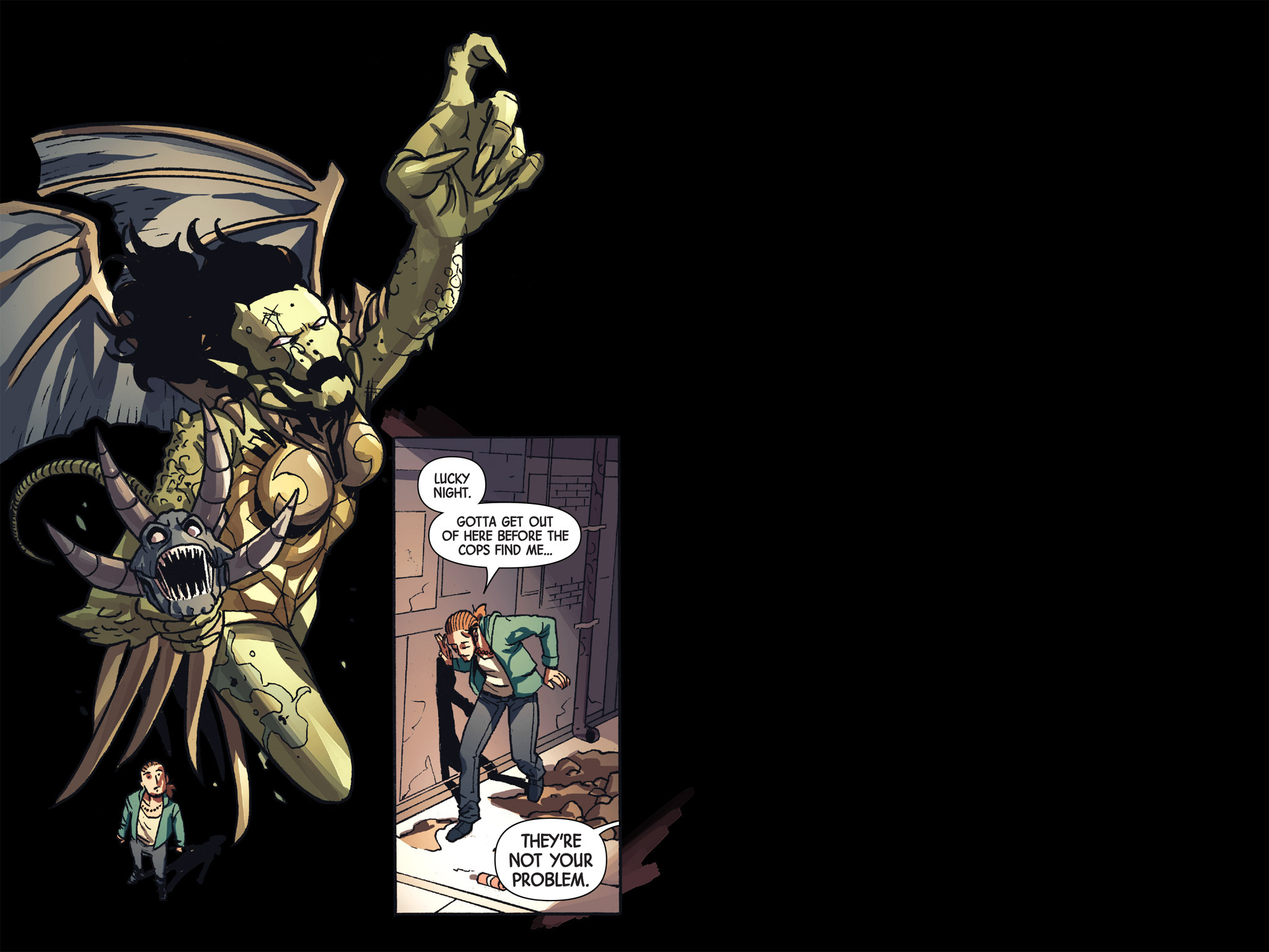 Read online Doctor Strange/Punisher: Magic Bullets Infinite Comic comic -  Issue #8 - 75