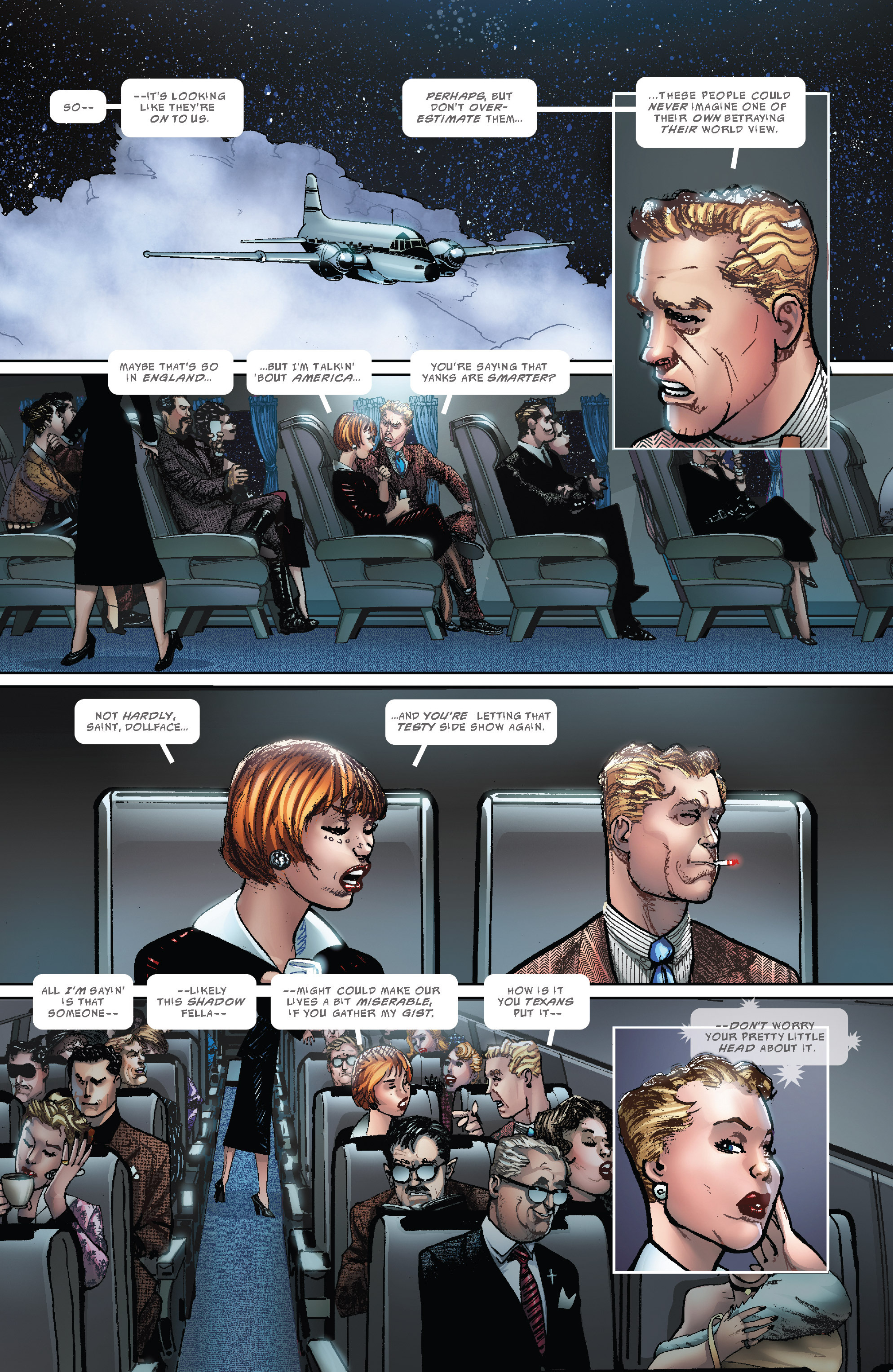 Read online The Shadow: Midnight in Moscow comic -  Issue #4 - 19