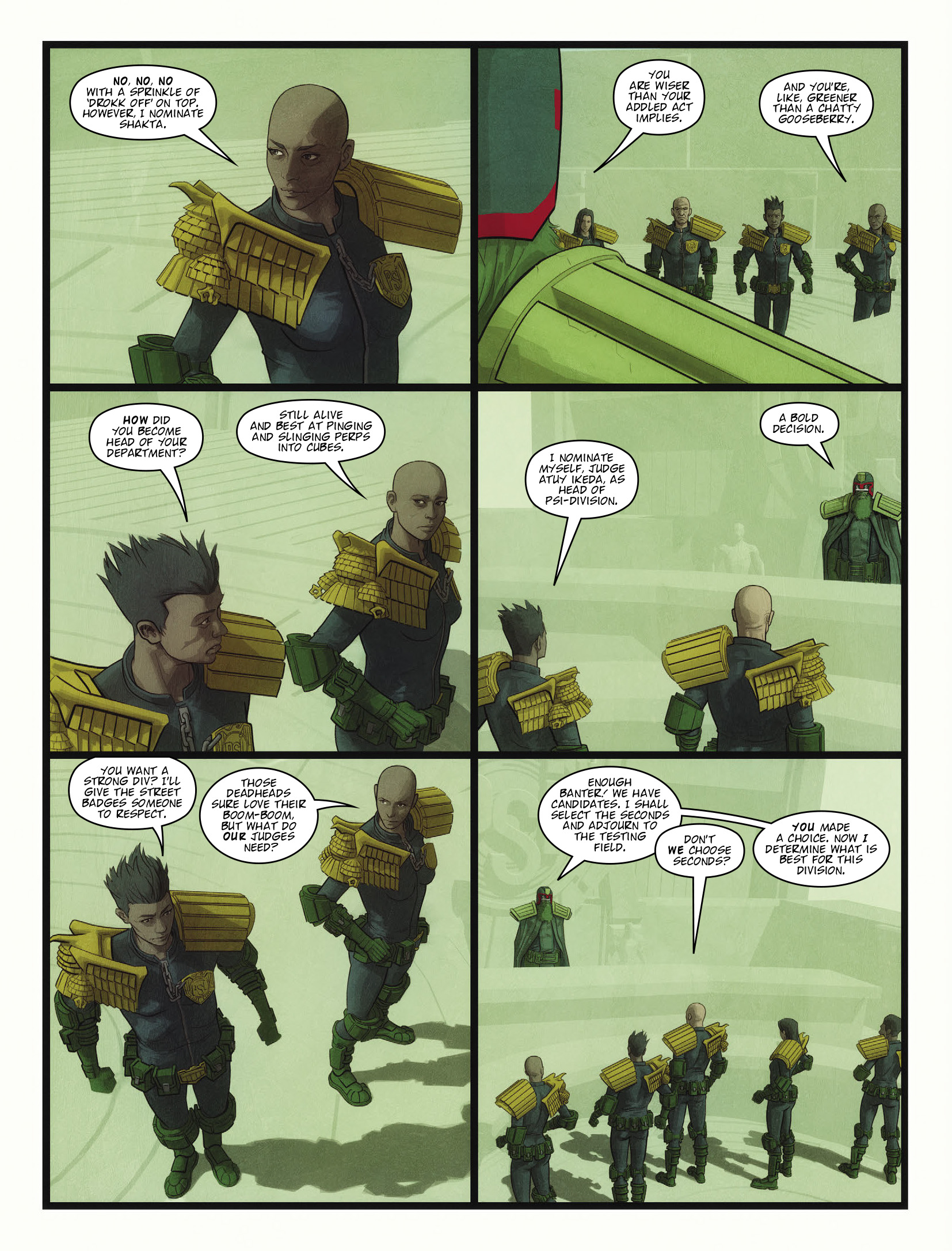 Read online Judge Dredd Megazine (Vol. 5) comic -  Issue #447 - 21