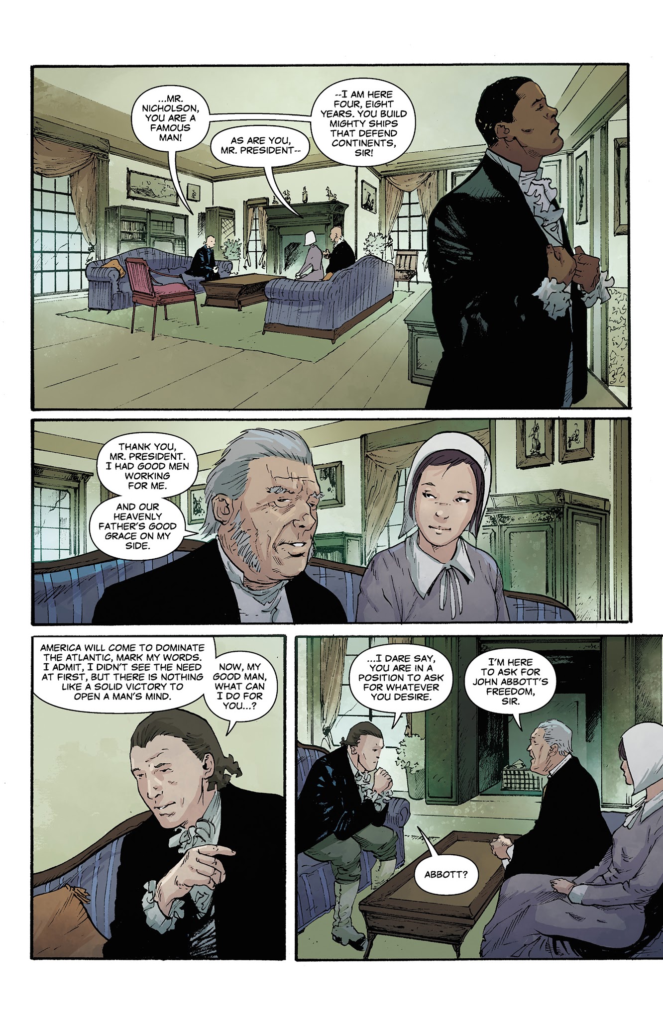 Read online Rebels: These Free and Independent States comic -  Issue #5 - 10