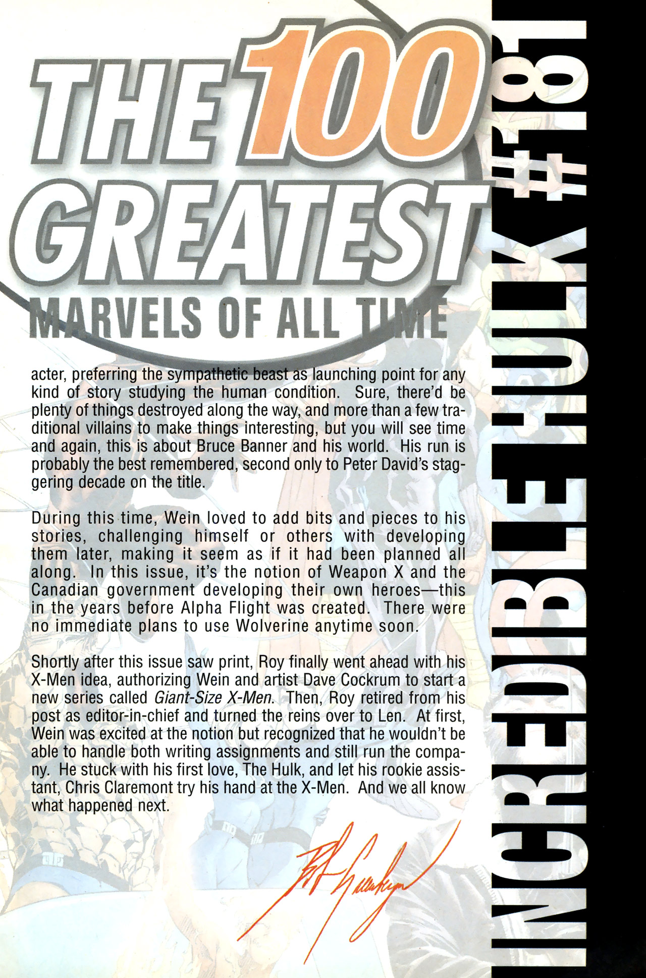 Read online The 100 Greatest Marvels of All Time comic -  Issue #3 - 5