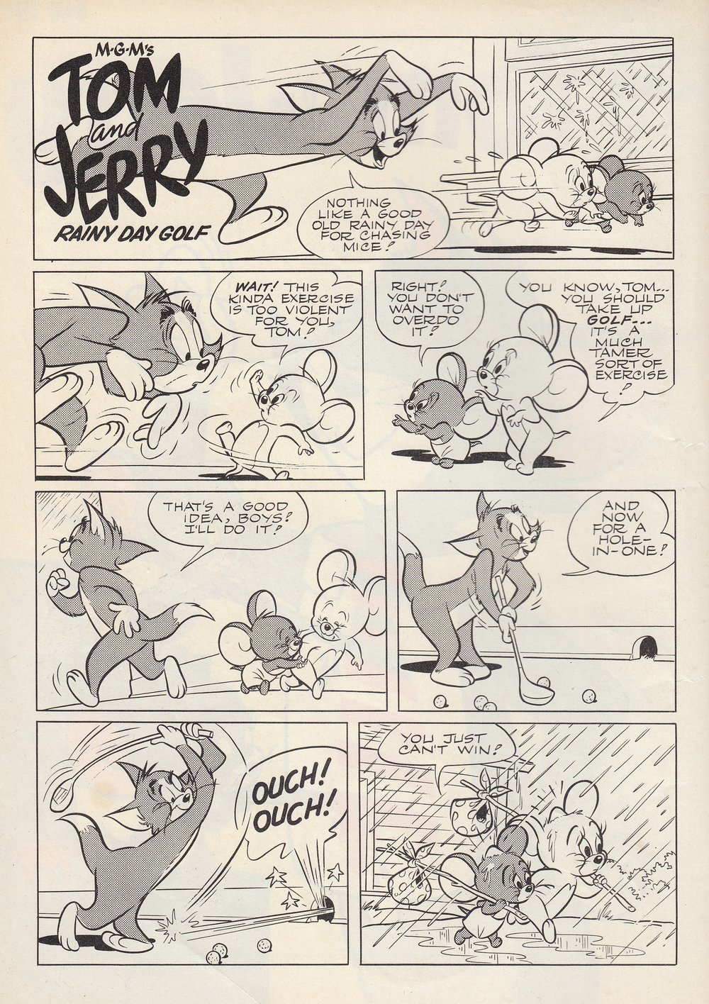 Read online Tom & Jerry Comics comic -  Issue #189 - 2
