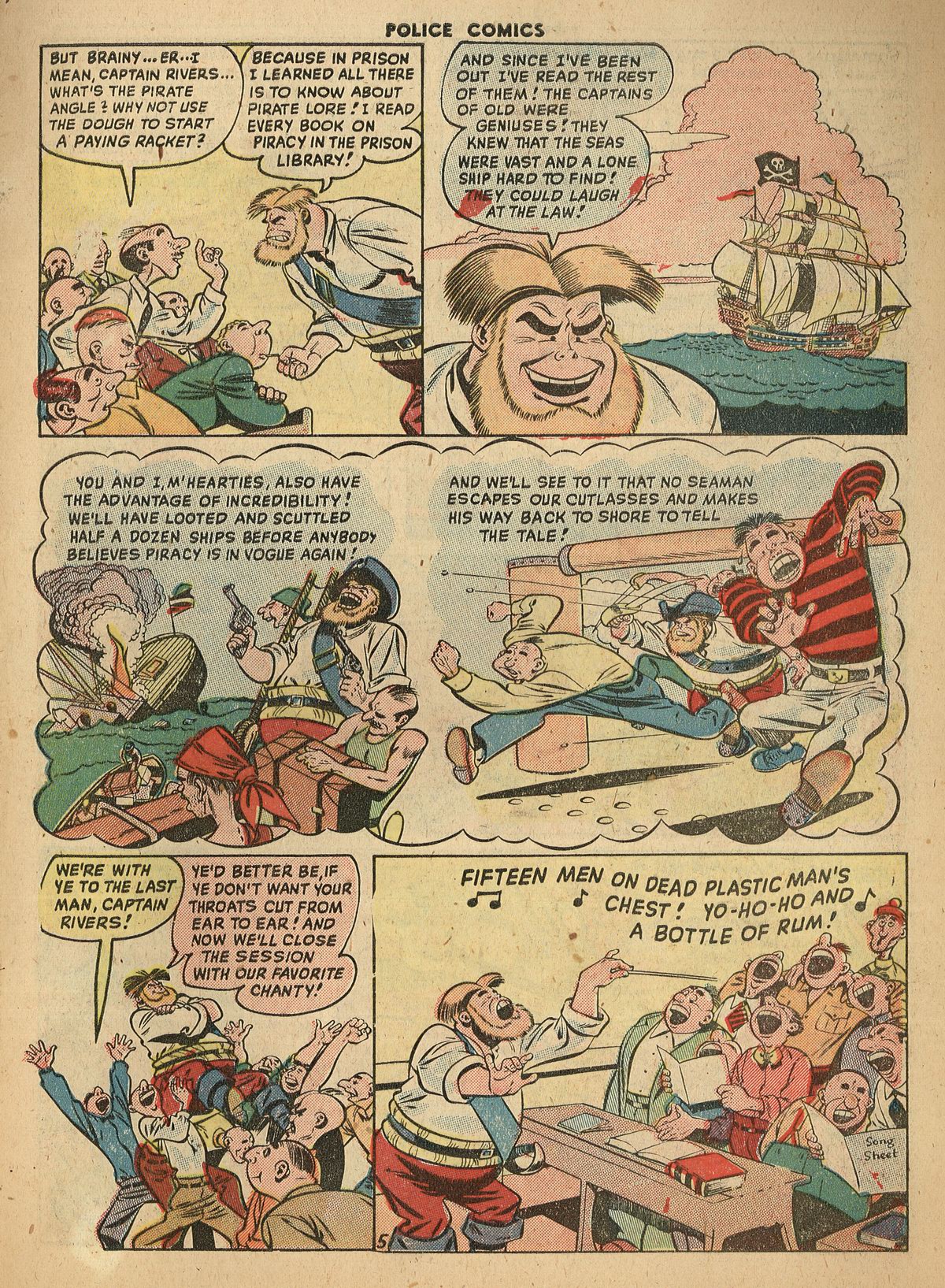 Read online Police Comics comic -  Issue #90 - 8