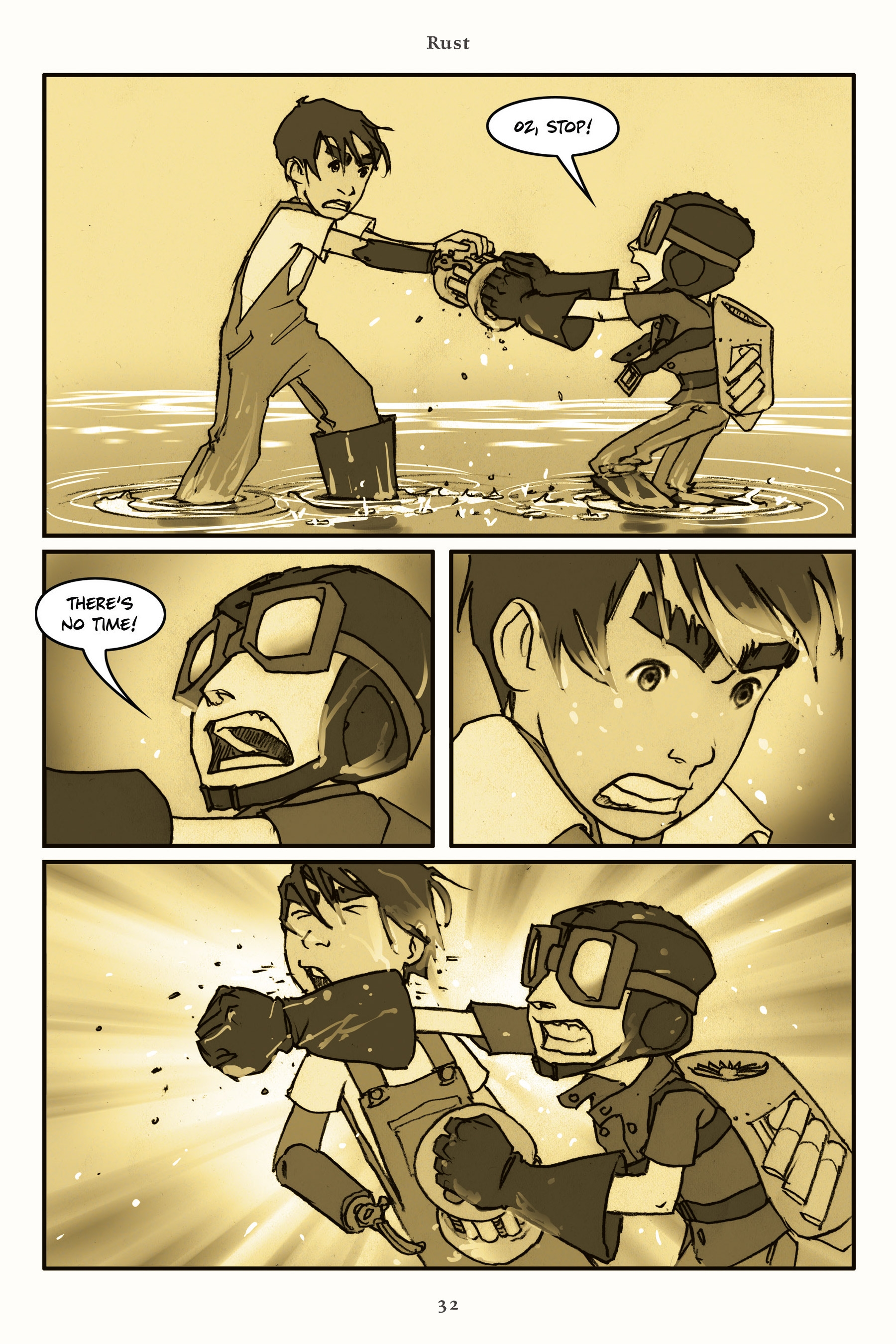 Read online Rust comic -  Issue # TPB 3 (Part 1) - 32