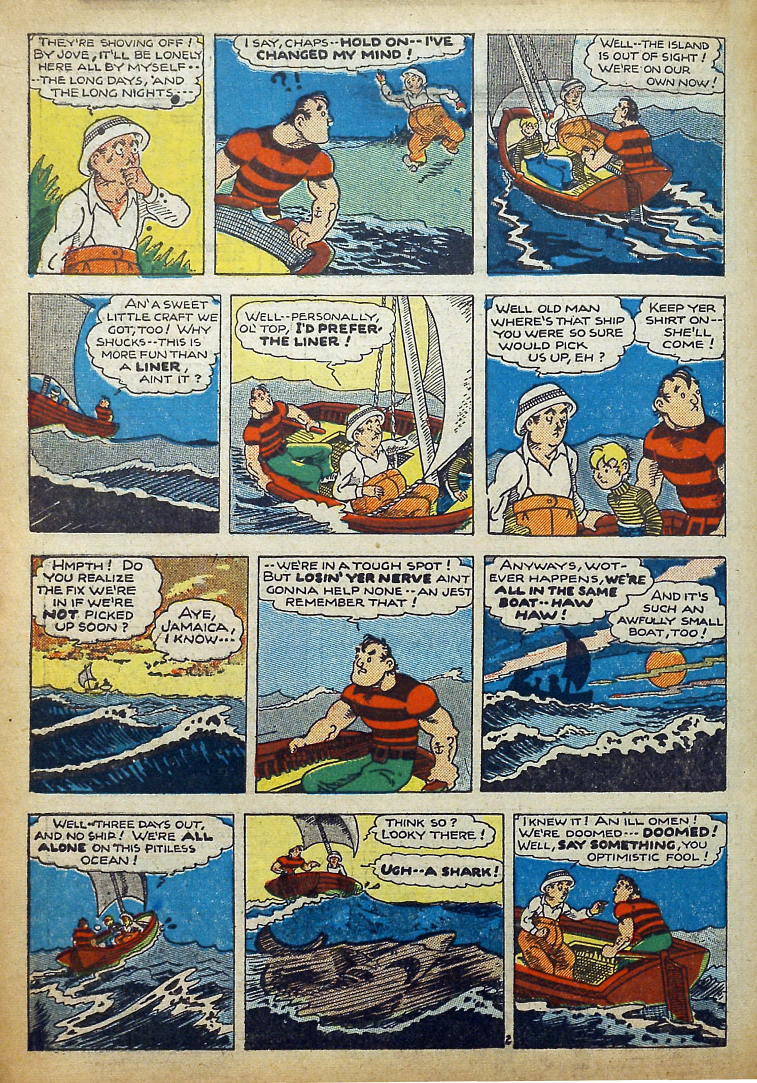 Read online Amazing Mystery Funnies comic -  Issue #21 - 31