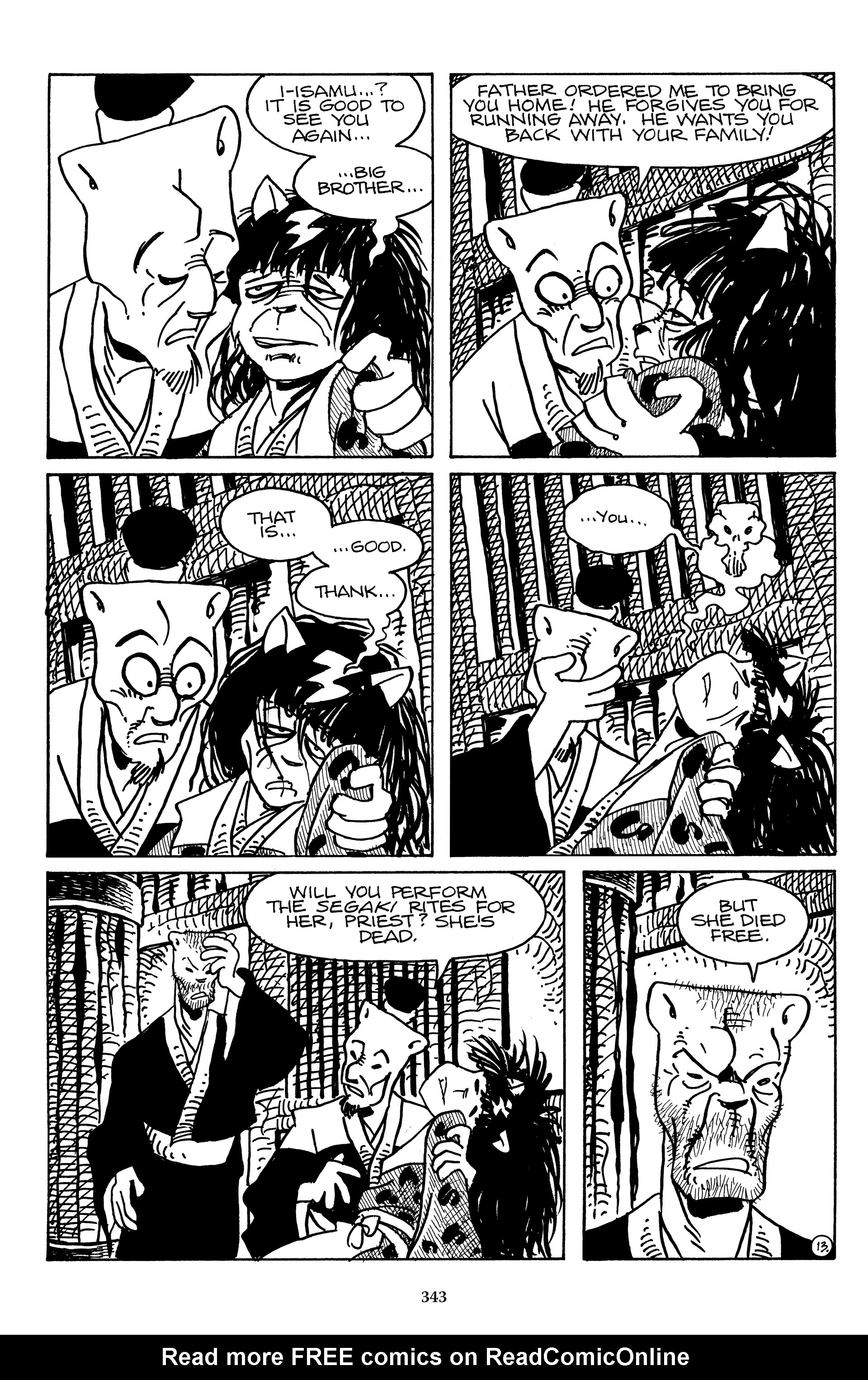Read online The Usagi Yojimbo Saga (2021) comic -  Issue # TPB 6 (Part 4) - 44