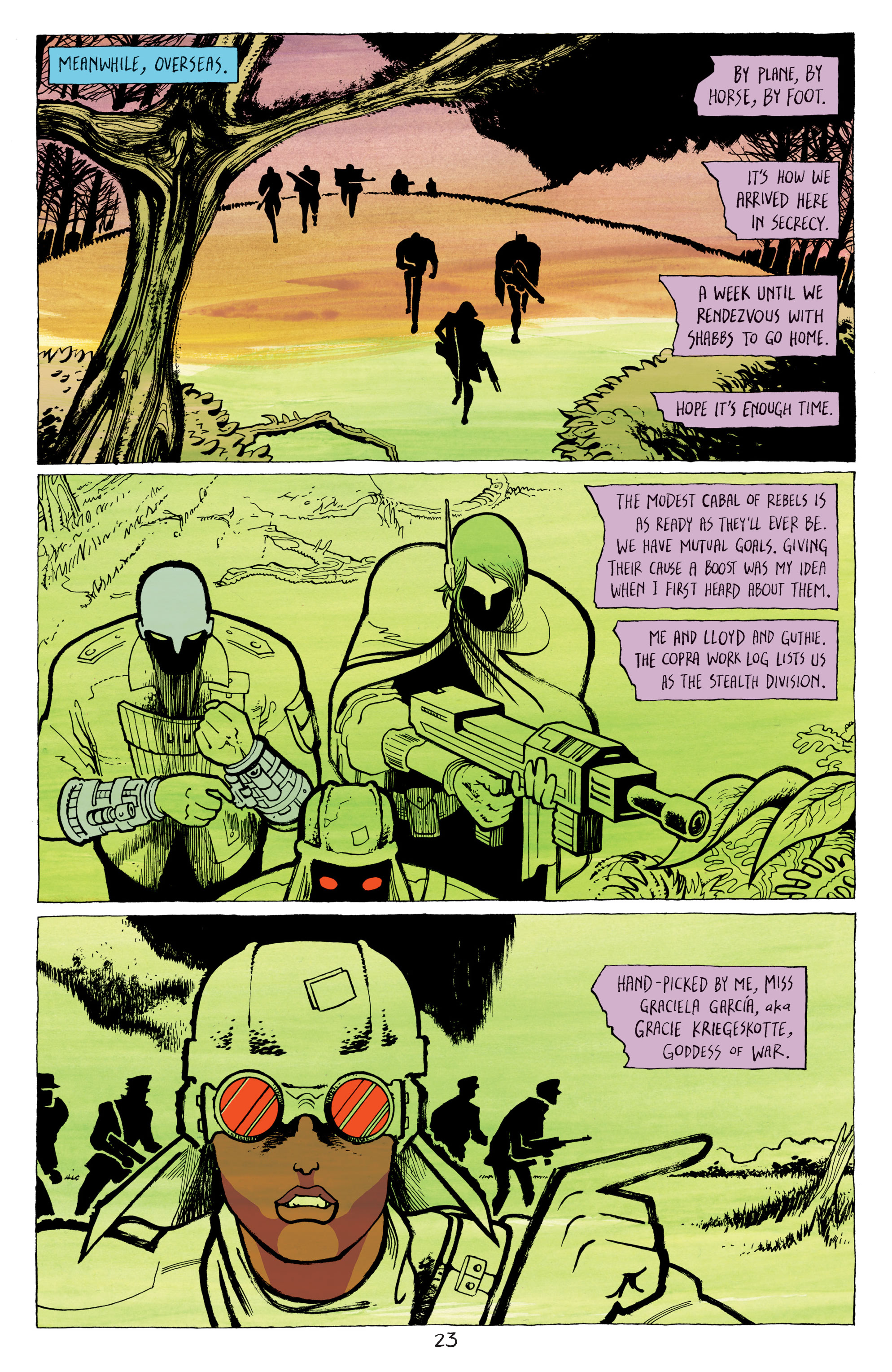 Read online Copra (2019) comic -  Issue #43 - 25