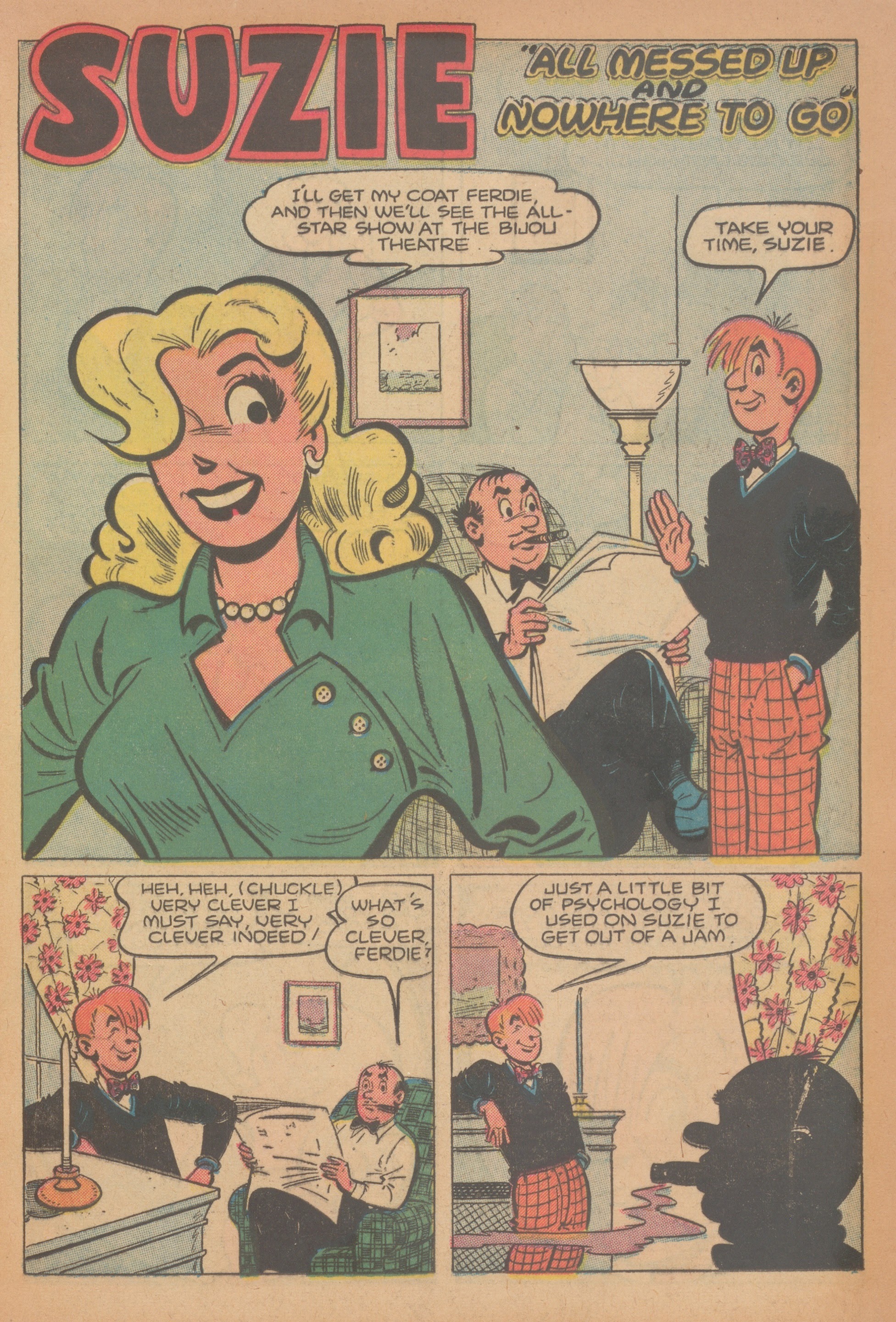 Read online Suzie Comics comic -  Issue #92 - 13