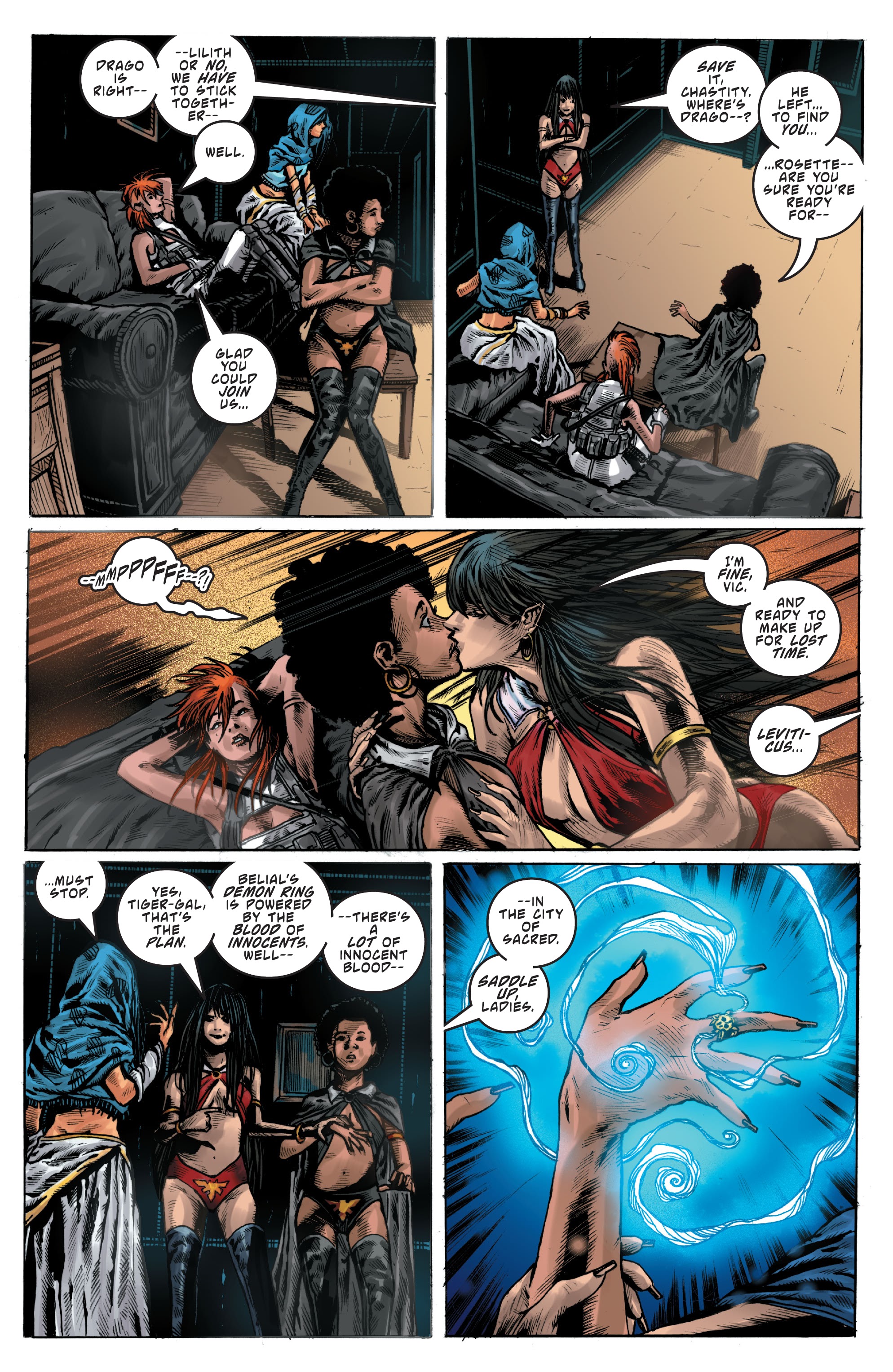 Read online Sacred Six comic -  Issue #10 - 21