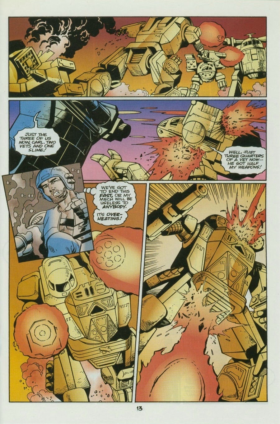 Read online Battletech: Fallout comic -  Issue #4 - 16