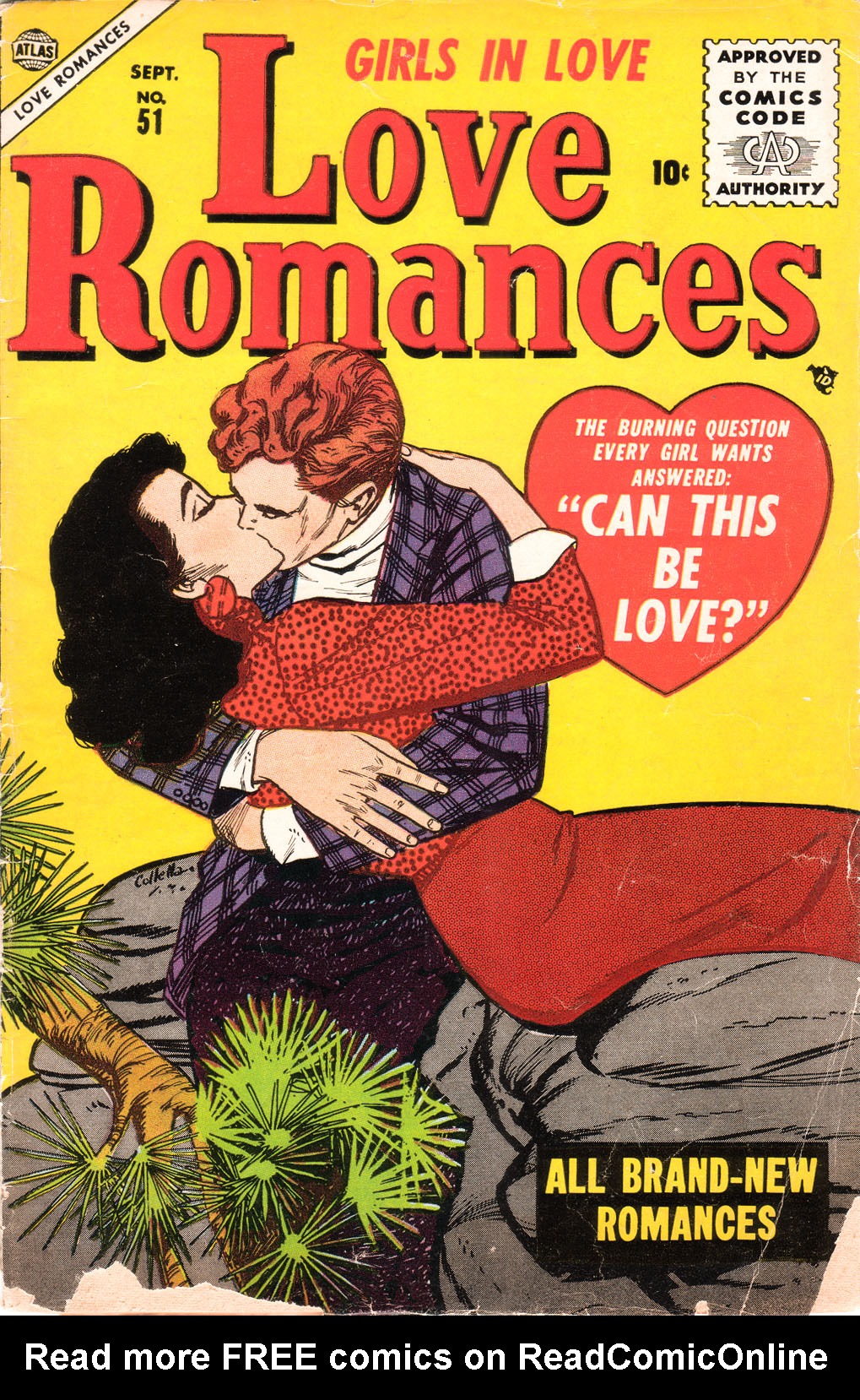 Read online Love Romances comic -  Issue #51 - 1