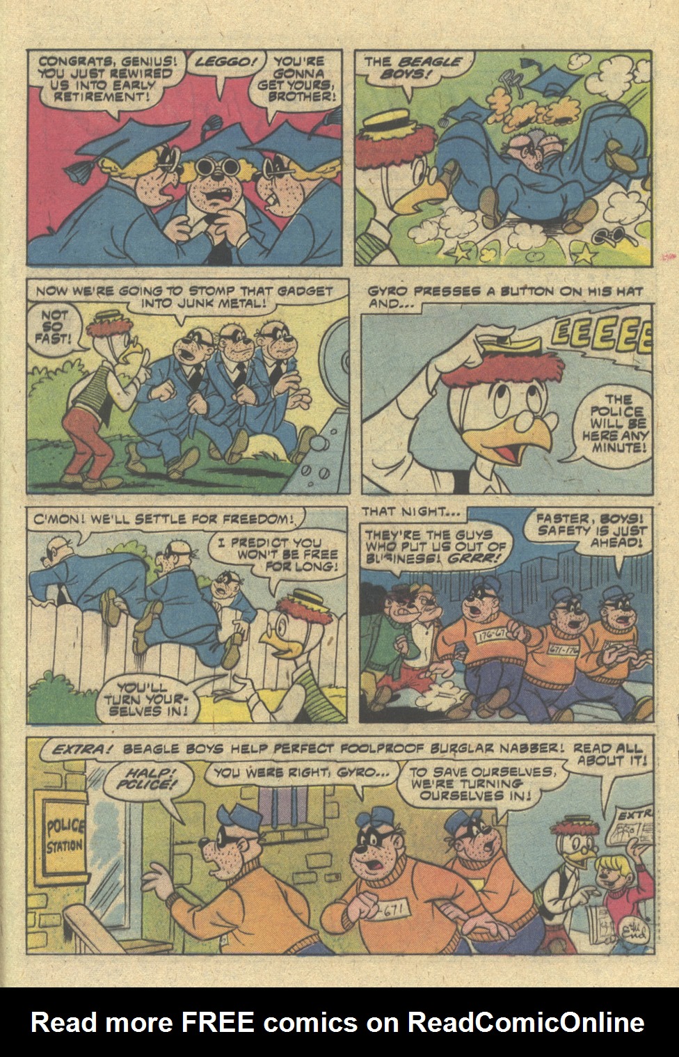 Read online Walt Disney THE BEAGLE BOYS comic -  Issue #45 - 25