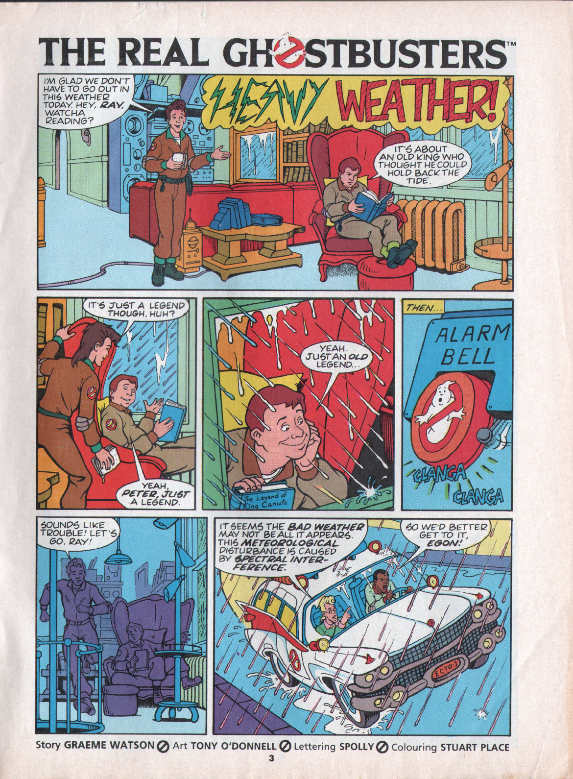 Read online The Real Ghostbusters comic -  Issue #90 - 3