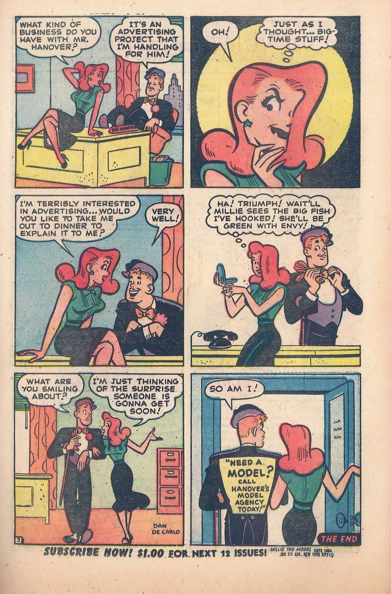Read online Millie the Model comic -  Issue #29 - 21