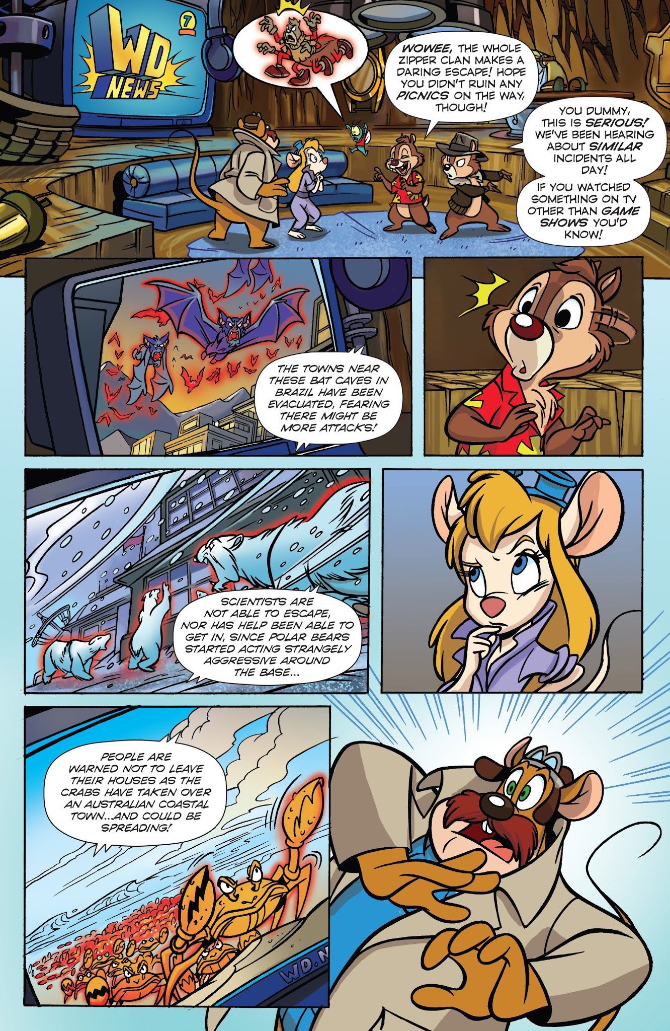 Read online Disney Afternoon Giant comic -  Issue #1 - 35