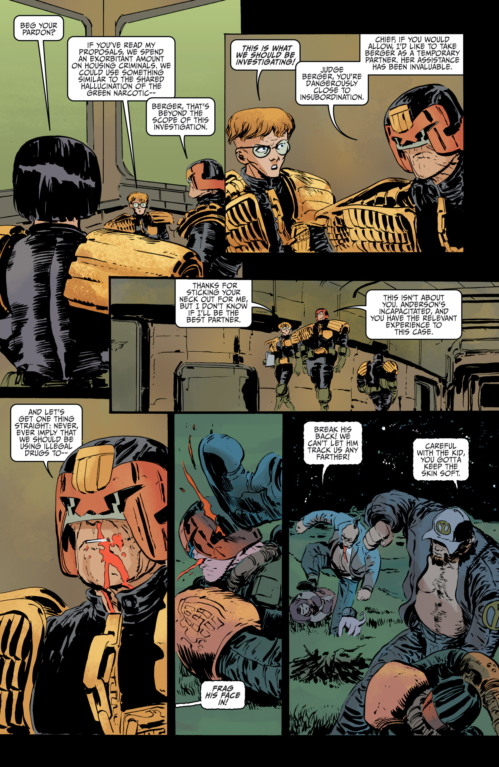 Read online Judge Dredd (2015) comic -  Issue #5 - 16