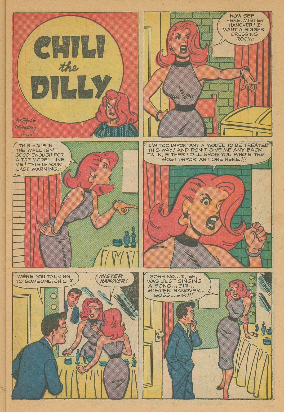 Read online Sherry the Showgirl (1957) comic -  Issue #5 - 15