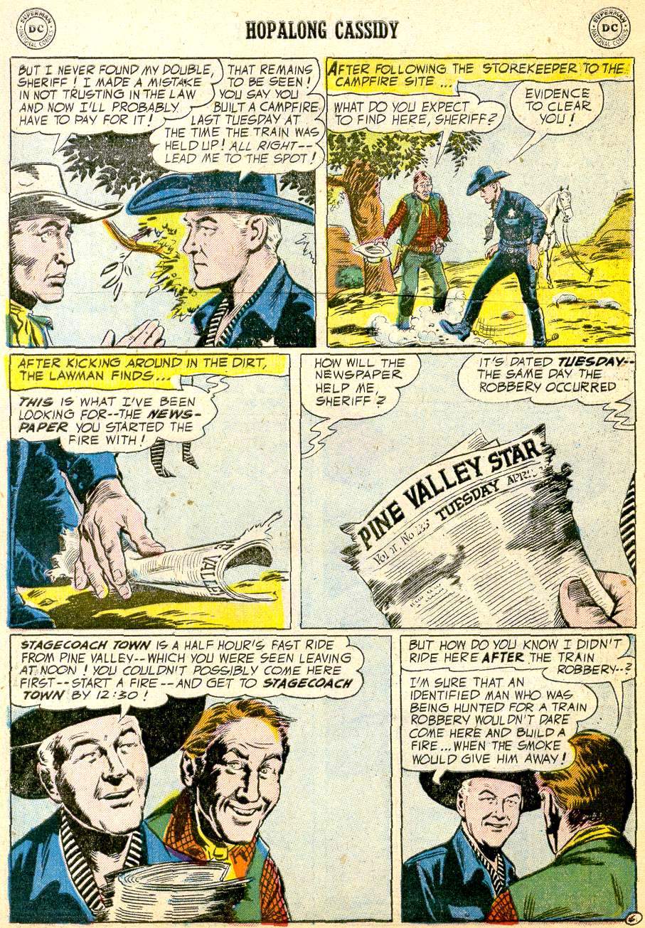Read online Hopalong Cassidy comic -  Issue #107 - 8