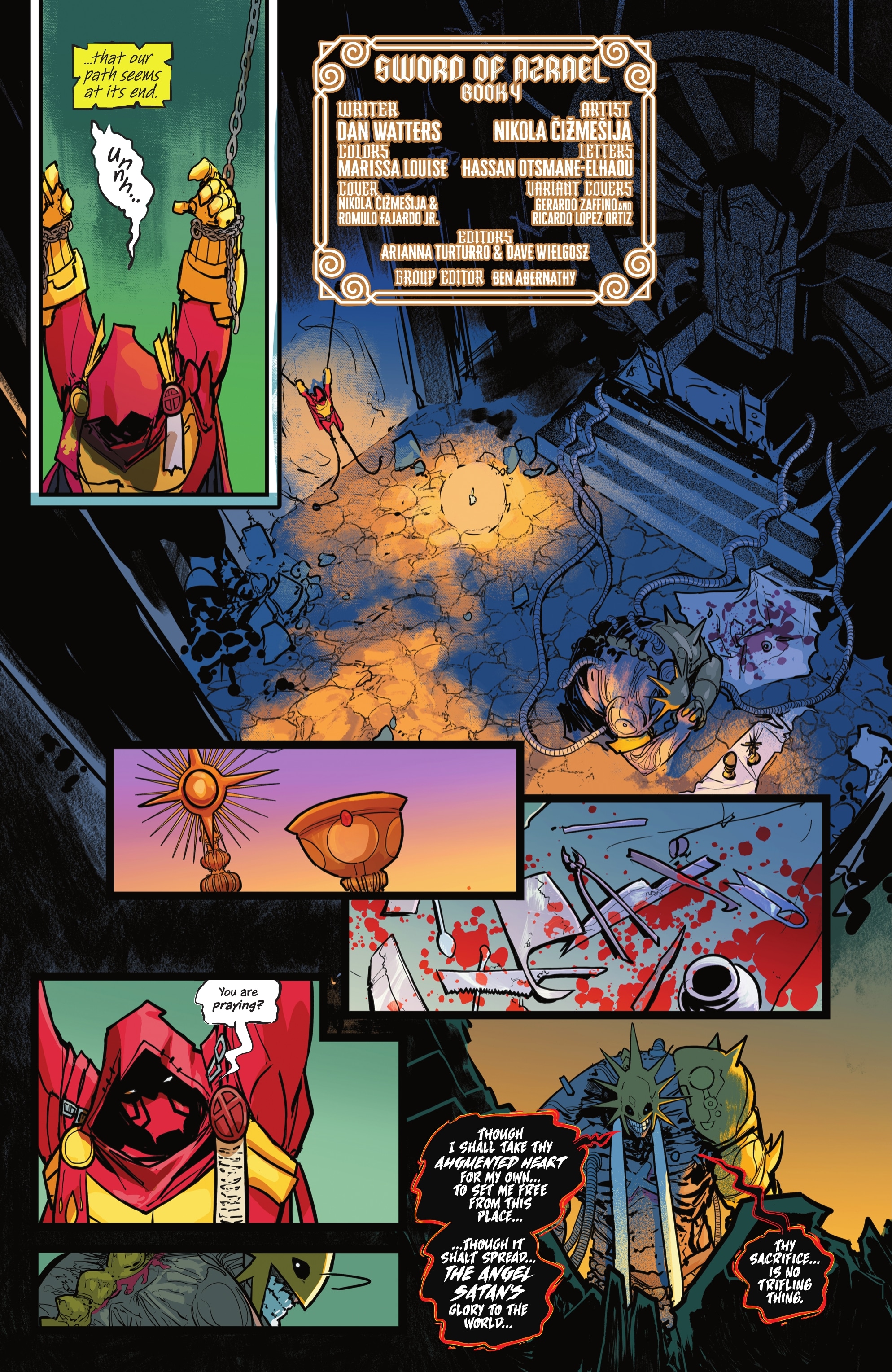 Read online Sword Of Azrael comic -  Issue #4 - 8
