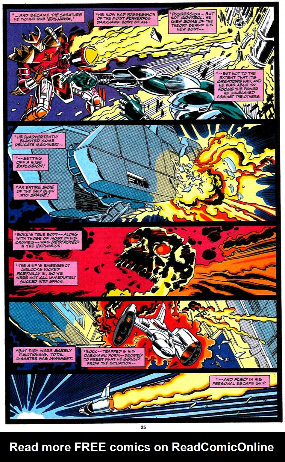 Read online Darkhawk (1991) comic -  Issue #25 - 20