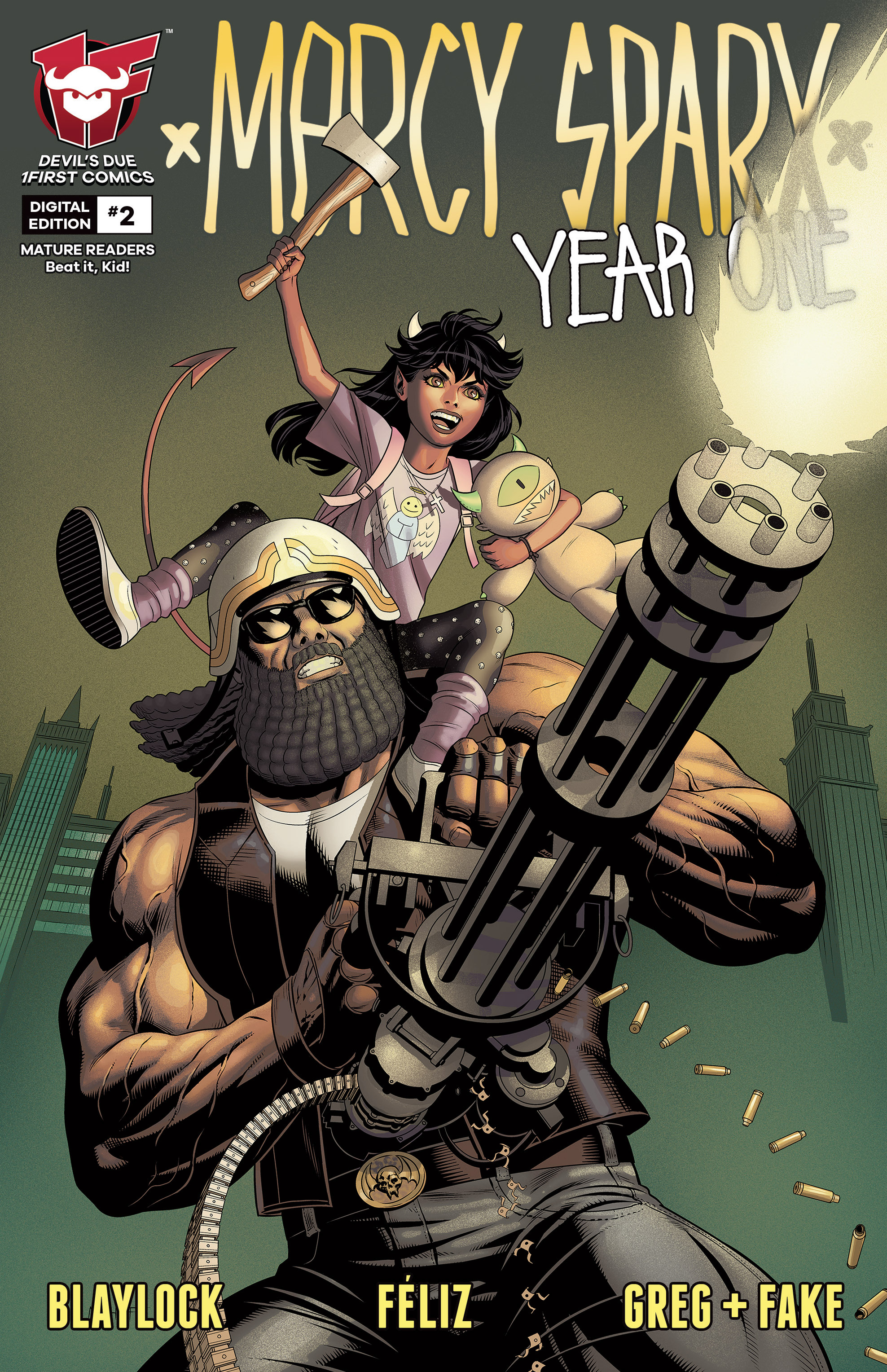 Read online Mercy Sparx Year One comic -  Issue #2 - 1