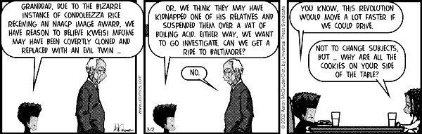 Read online The Boondocks Collection comic -  Issue # Year 2002 - 61