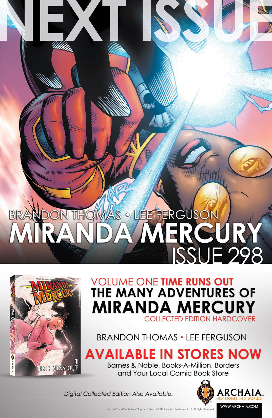 Read online The Many Adventures of Miranda Mercury: Time Runs Out comic -  Issue # TPB - 92