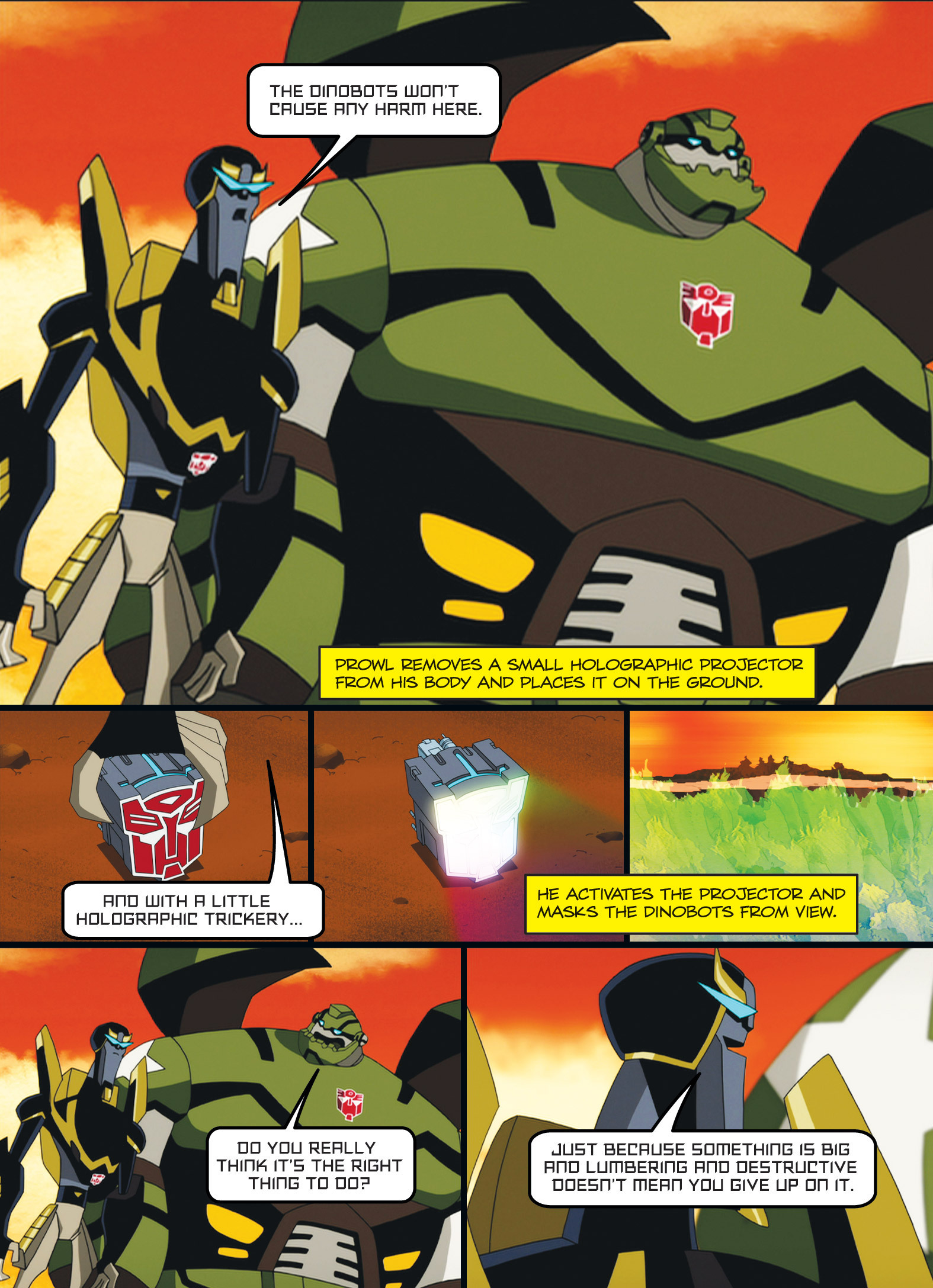 Read online Transformers Animated comic -  Issue #2 - 115