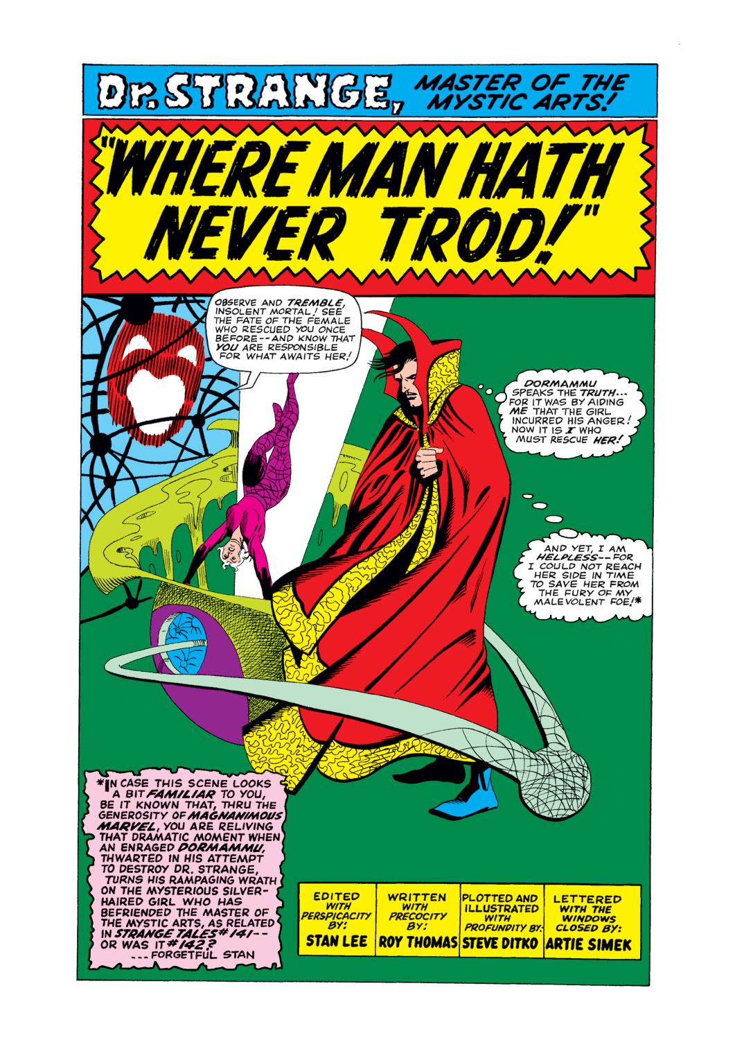 Read online Strange Tales (1951) comic -  Issue #144 - 14