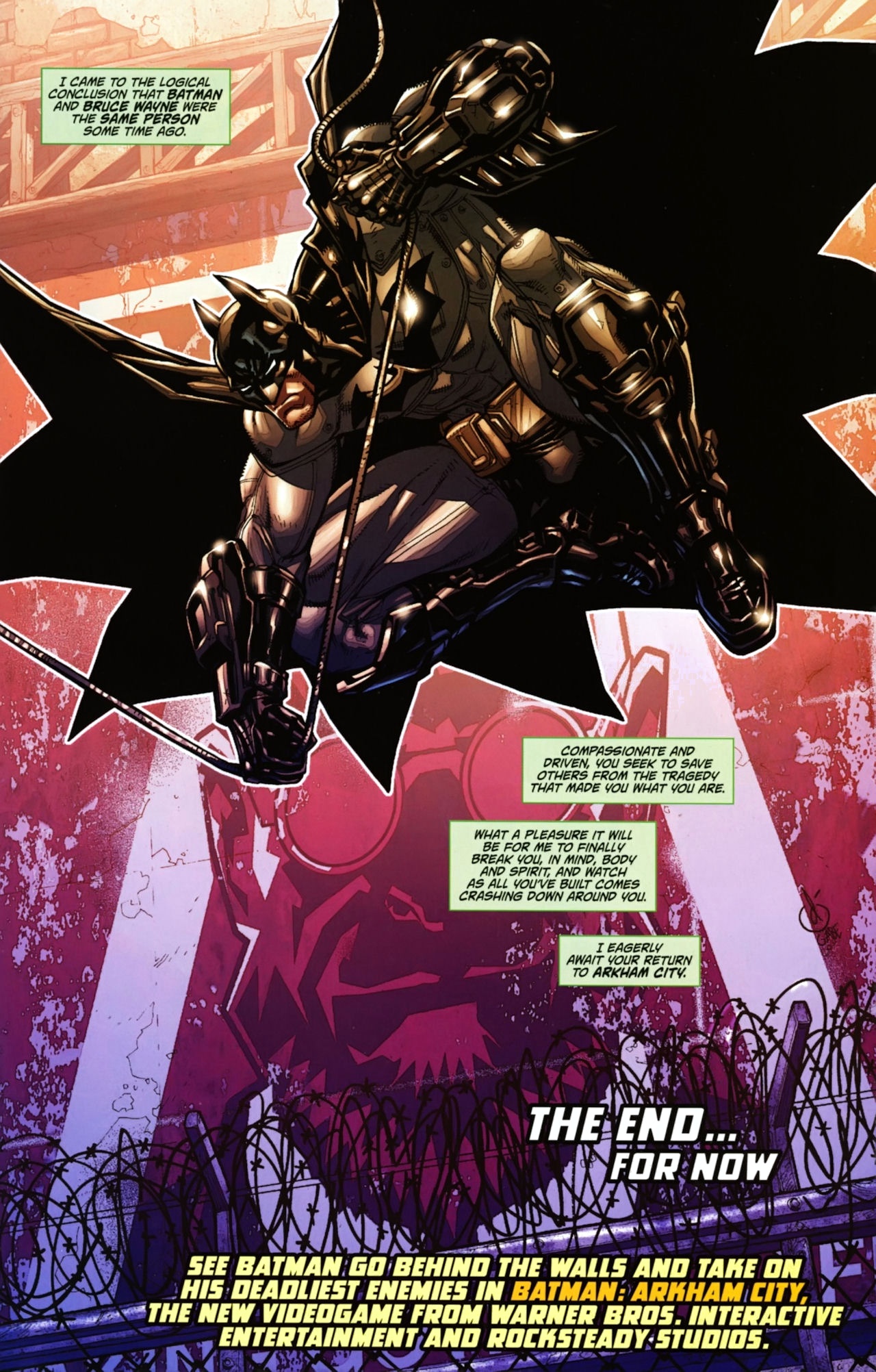 Read online Batman: Arkham City comic -  Issue #5 - 21