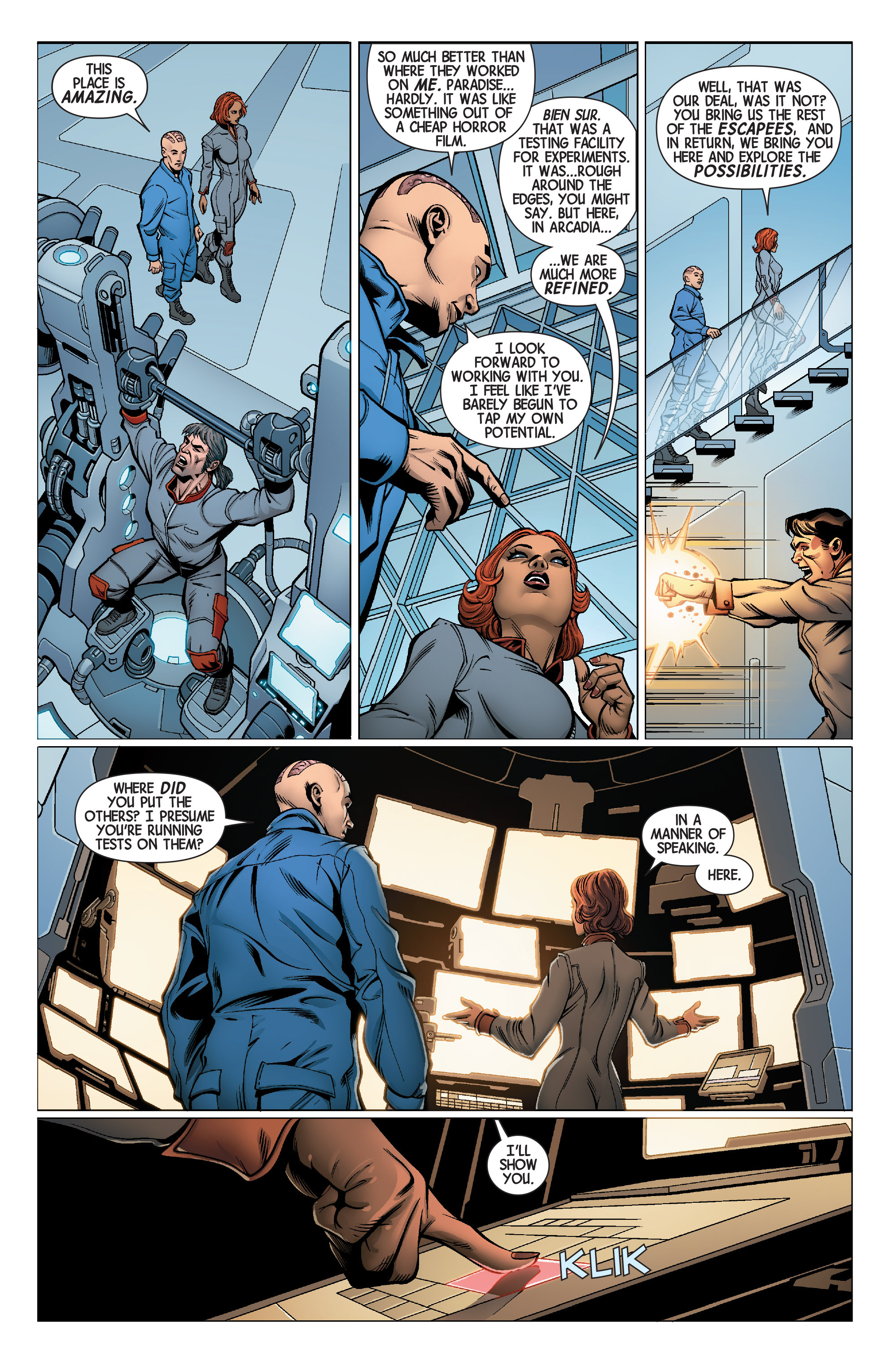 Read online Death of Wolverine: The Weapon X Program comic -  Issue #5 - 9