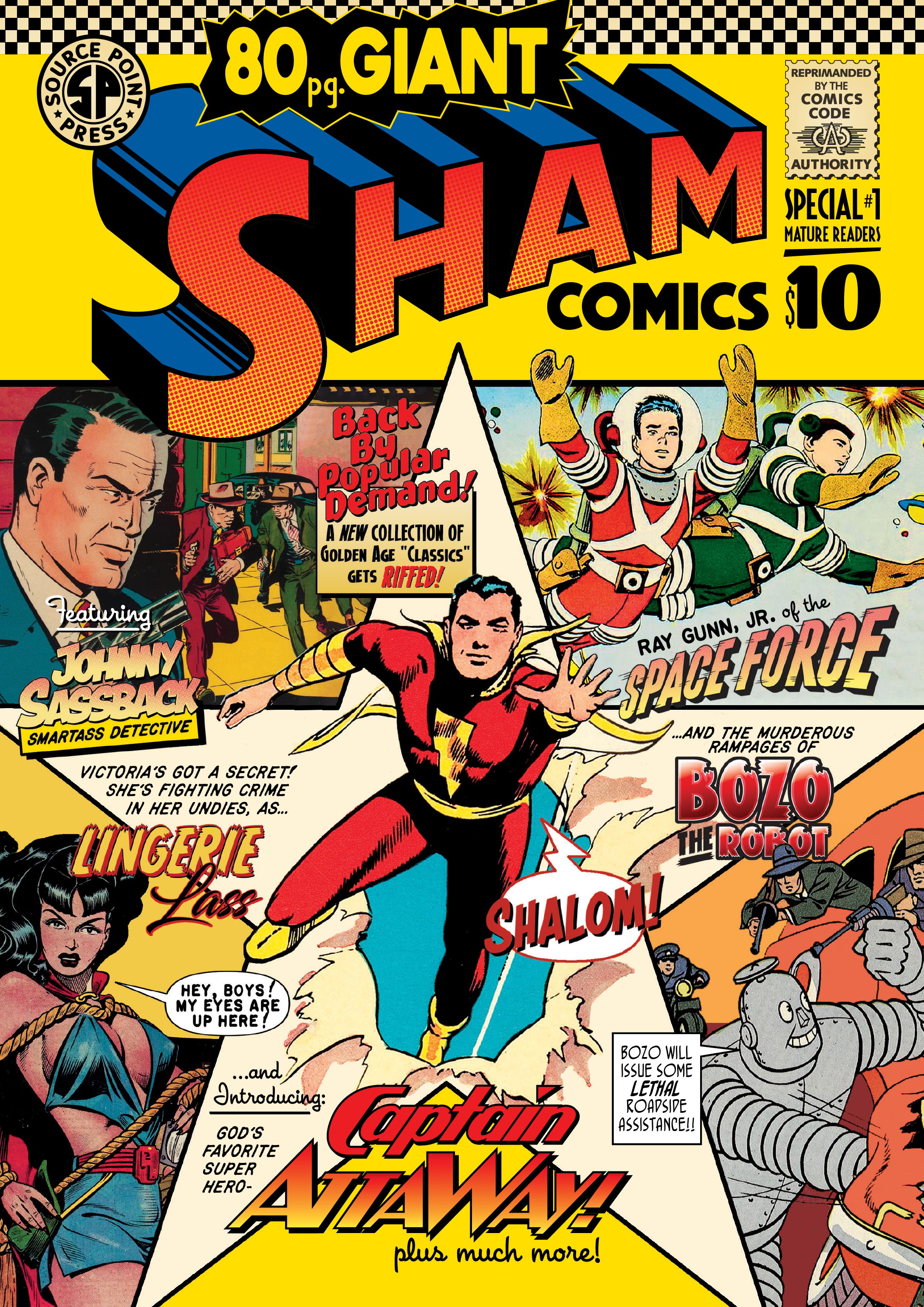 Read online Sham Comics: 80-Page Giant comic -  Issue # TPB - 1