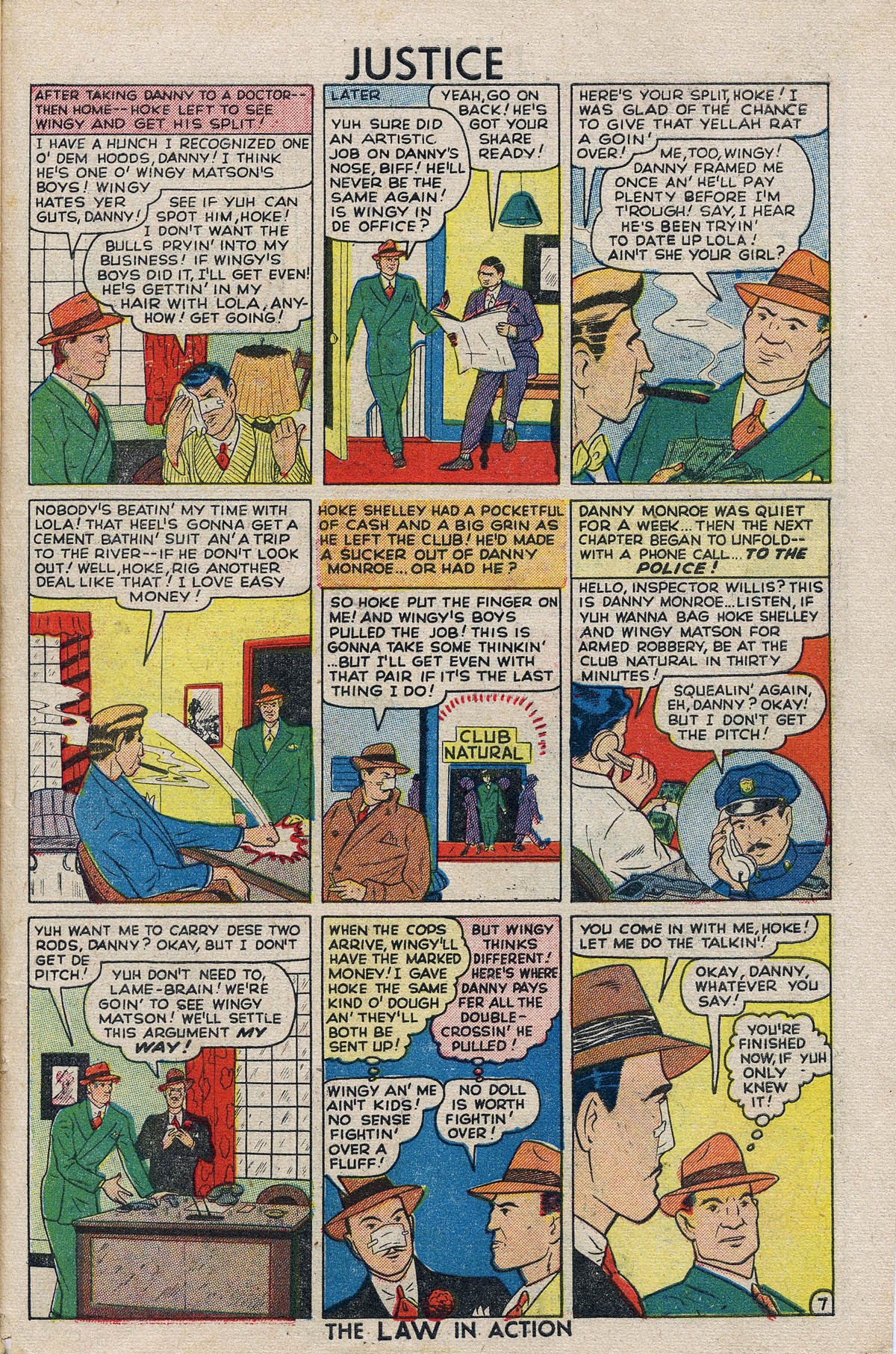 Read online Justice Comics (1948) comic -  Issue #12 - 31