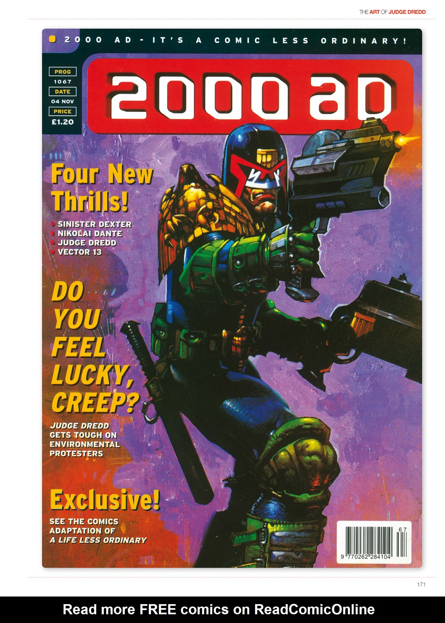 Read online The Art of Judge Dredd: Featuring 35 Years of Zarjaz Covers comic -  Issue # TPB (Part 2) - 80