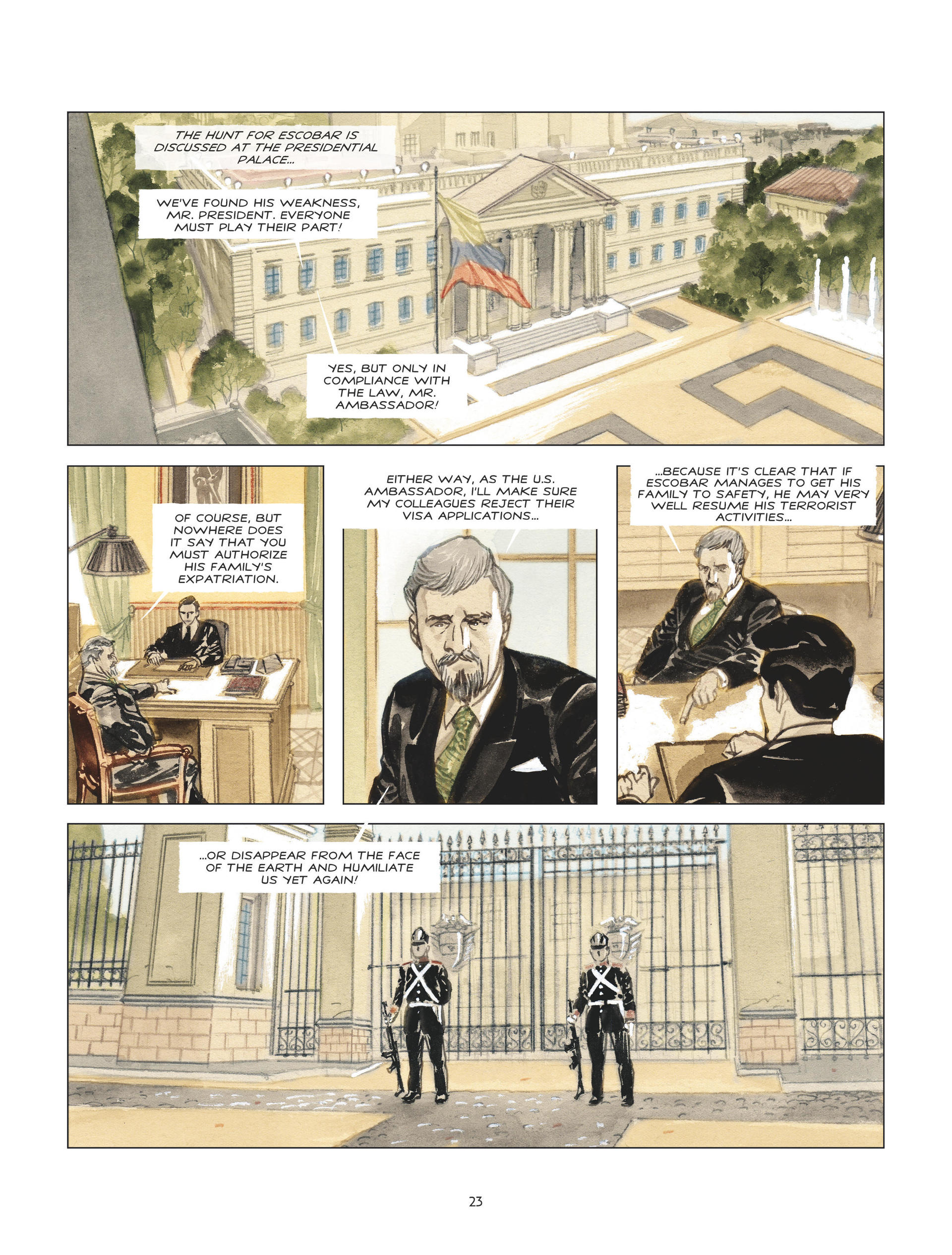 Read online Escobar - El Patrón comic -  Issue #3 - 21
