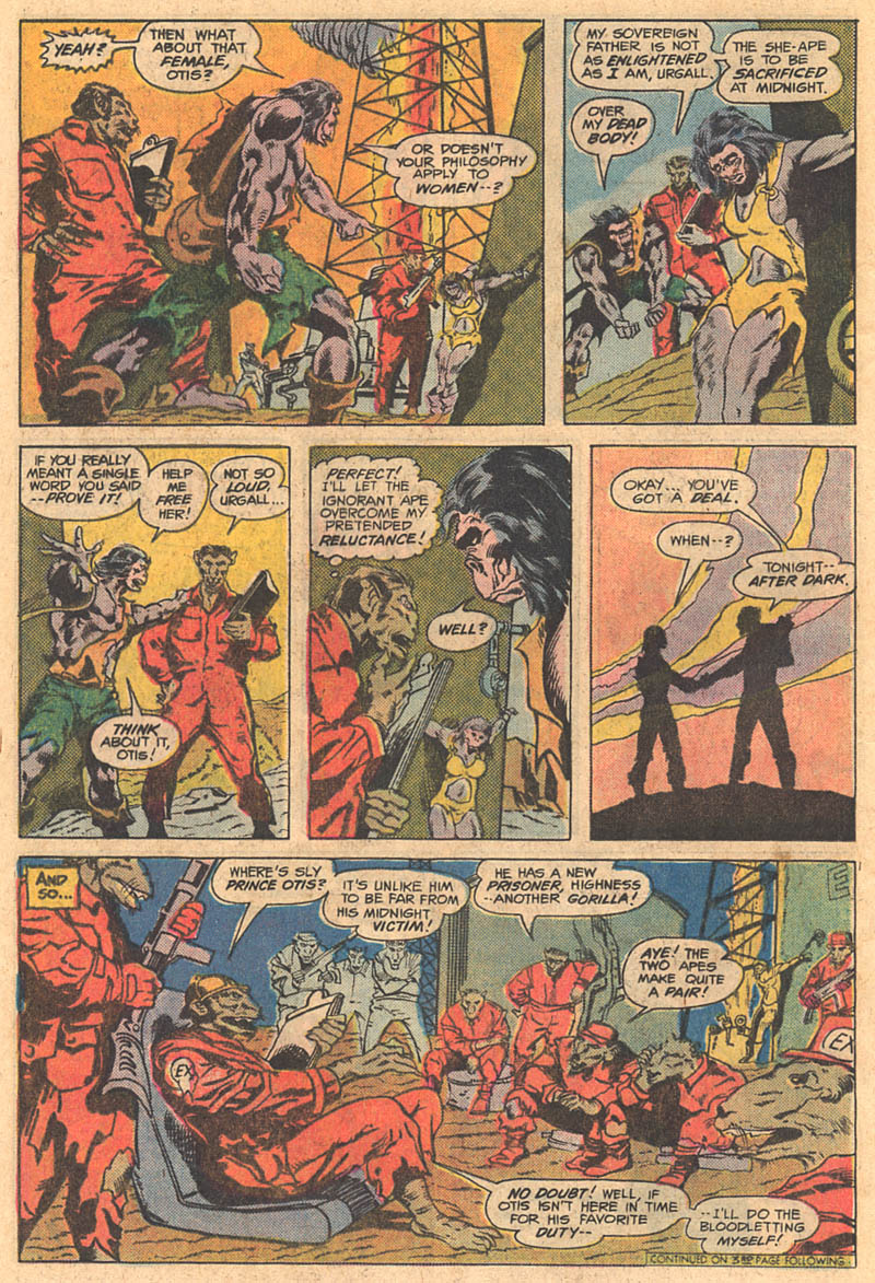 Read online Kamandi, The Last Boy On Earth comic -  Issue #44 - 16