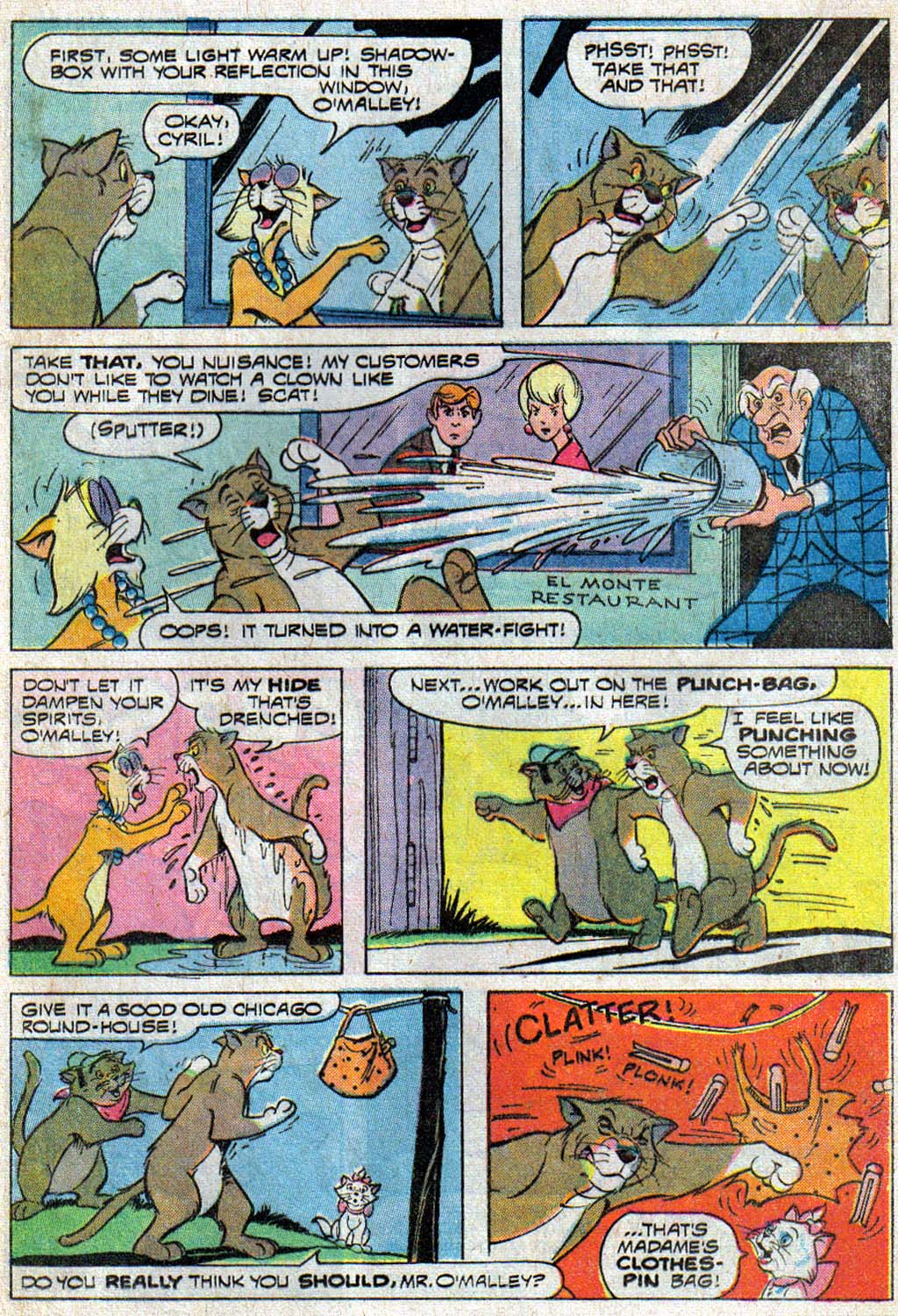Read online O'Malley and the Alley Cats comic -  Issue #4 - 19